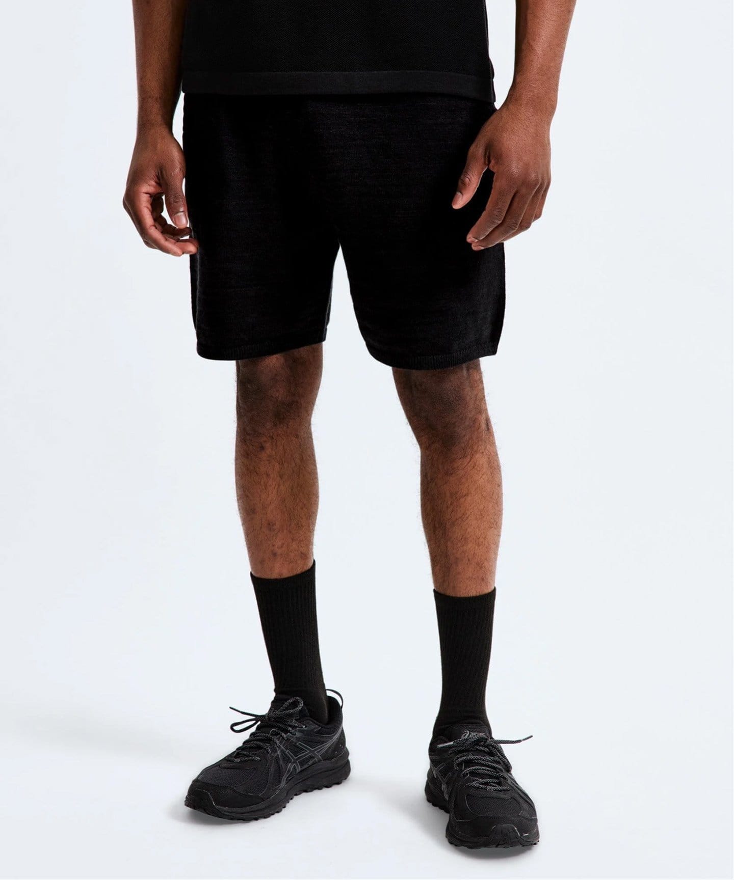 【新品】レイニングチャンプ　ショートパンツ　メンズ　ホワイト　メッシュ　L REIGNING CHAMP｜レイニングチャンプのショート・ハーフパンツ（メンズ