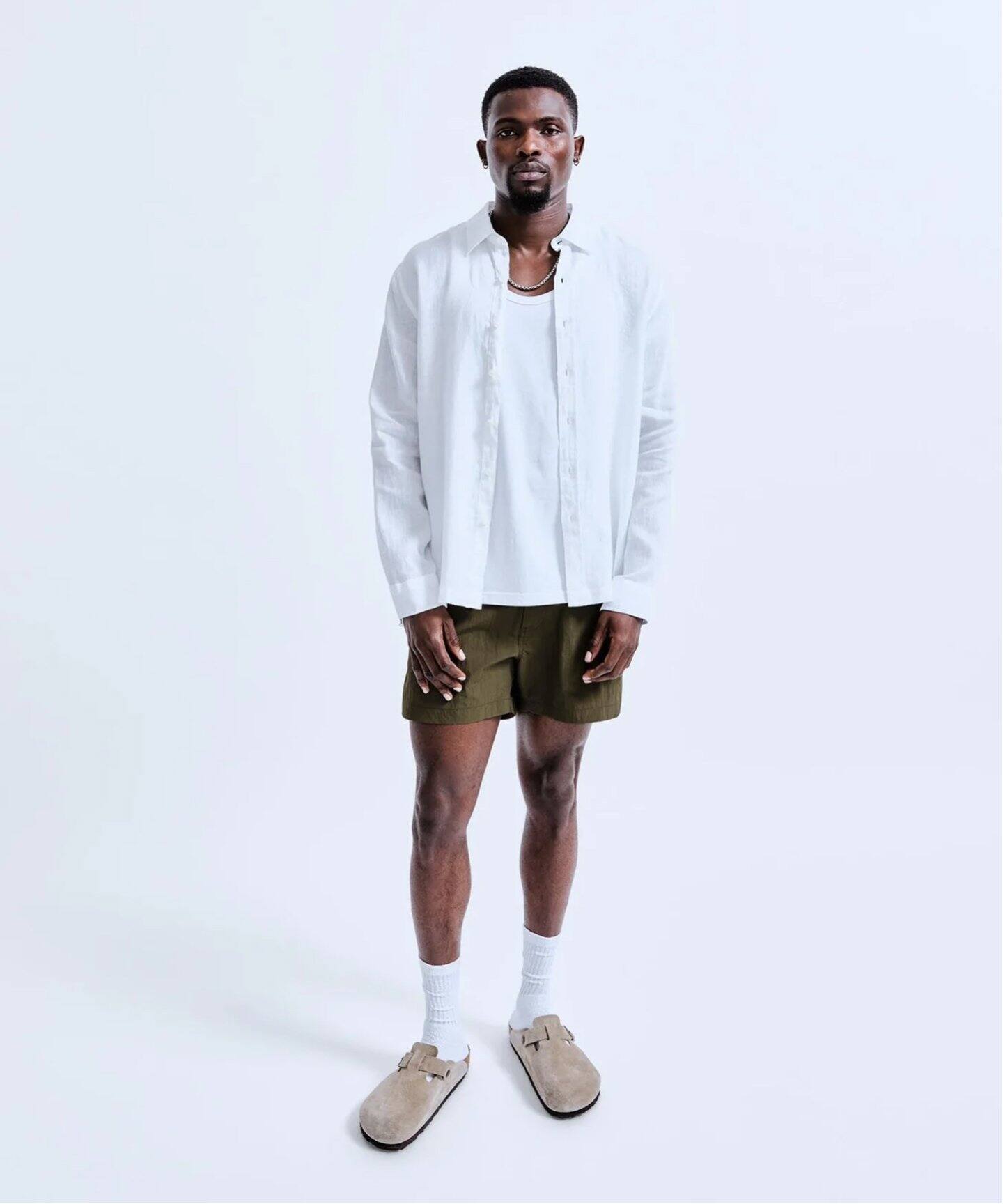 TEXTURED NYLON DECK SHORT 4.5（ショート・ハーフパンツ