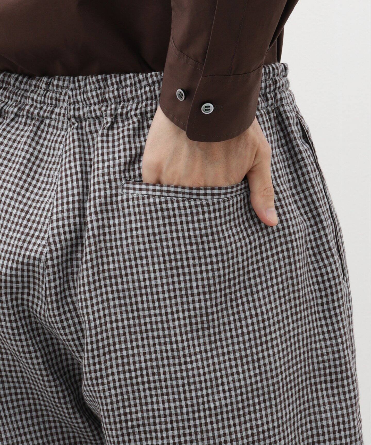 新品未使用EDIFICE LA BOUCLE  VENTILE ショーツ L LA BOUCLE (ラブークル) VENTILE 2タック ショーツ