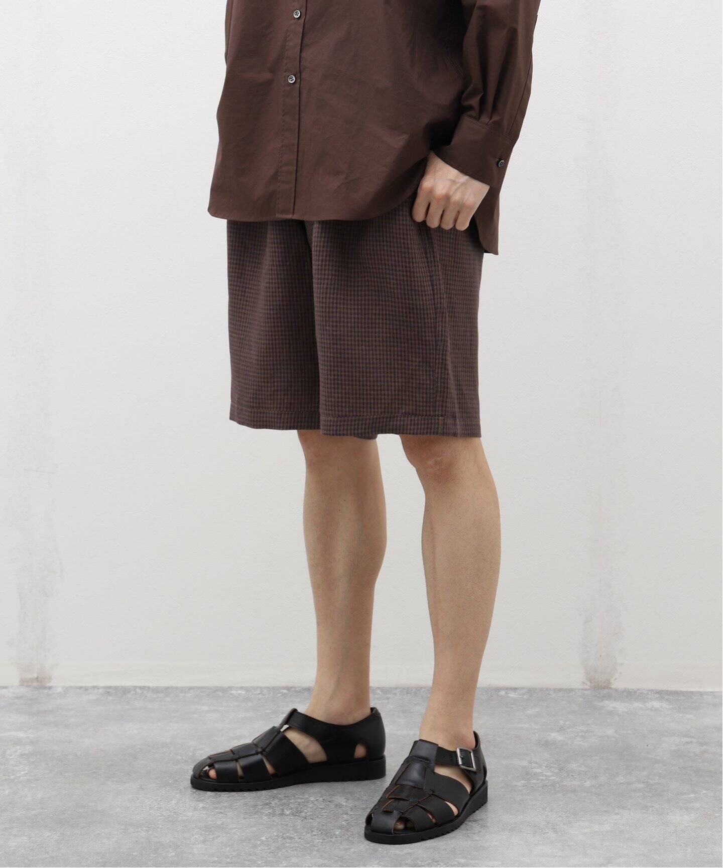 LA BOUCLE (ラブークル) French Linen ショーツ（ショート