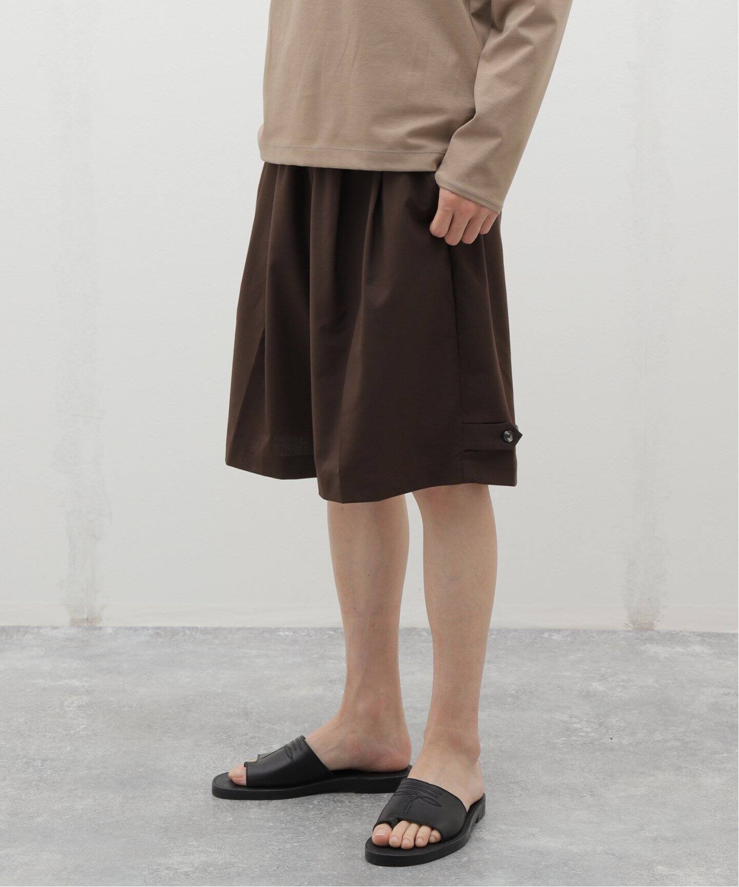 Sillage (シアージ) WOOL TROPICAL GURKHA SHORTS SL24SS-GRKHS 