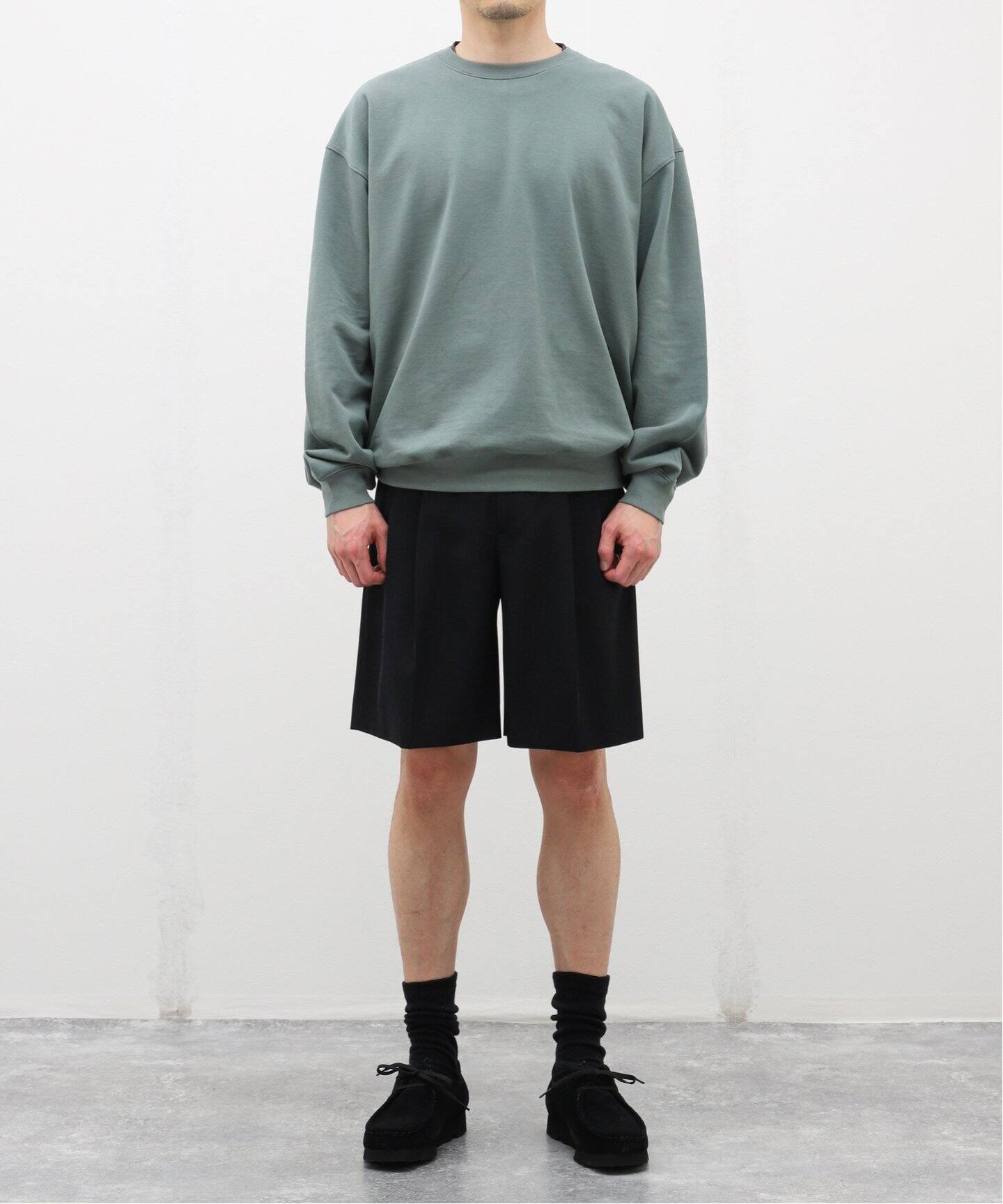 AURALEE / オーラリー】LIGHT WOOL MAX GABARDINE SHORTS（ショート 