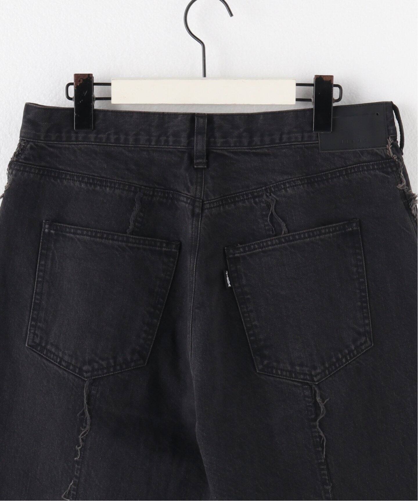 JIEDA / ジエダ】CROPPED LOOSE FIT DENIM（ショート・ハーフパンツ 