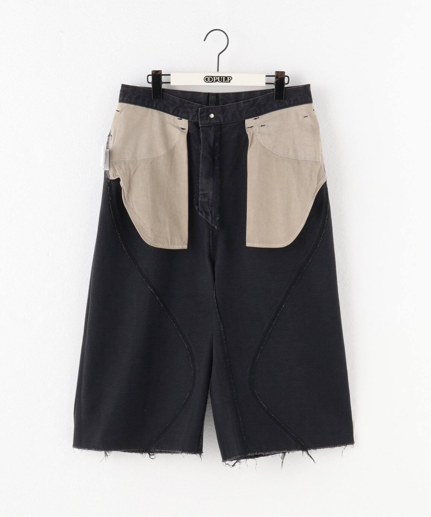 JIEDA / ジエダ】CROPPED LOOSE FIT DENIM（ショート・ハーフパンツ 