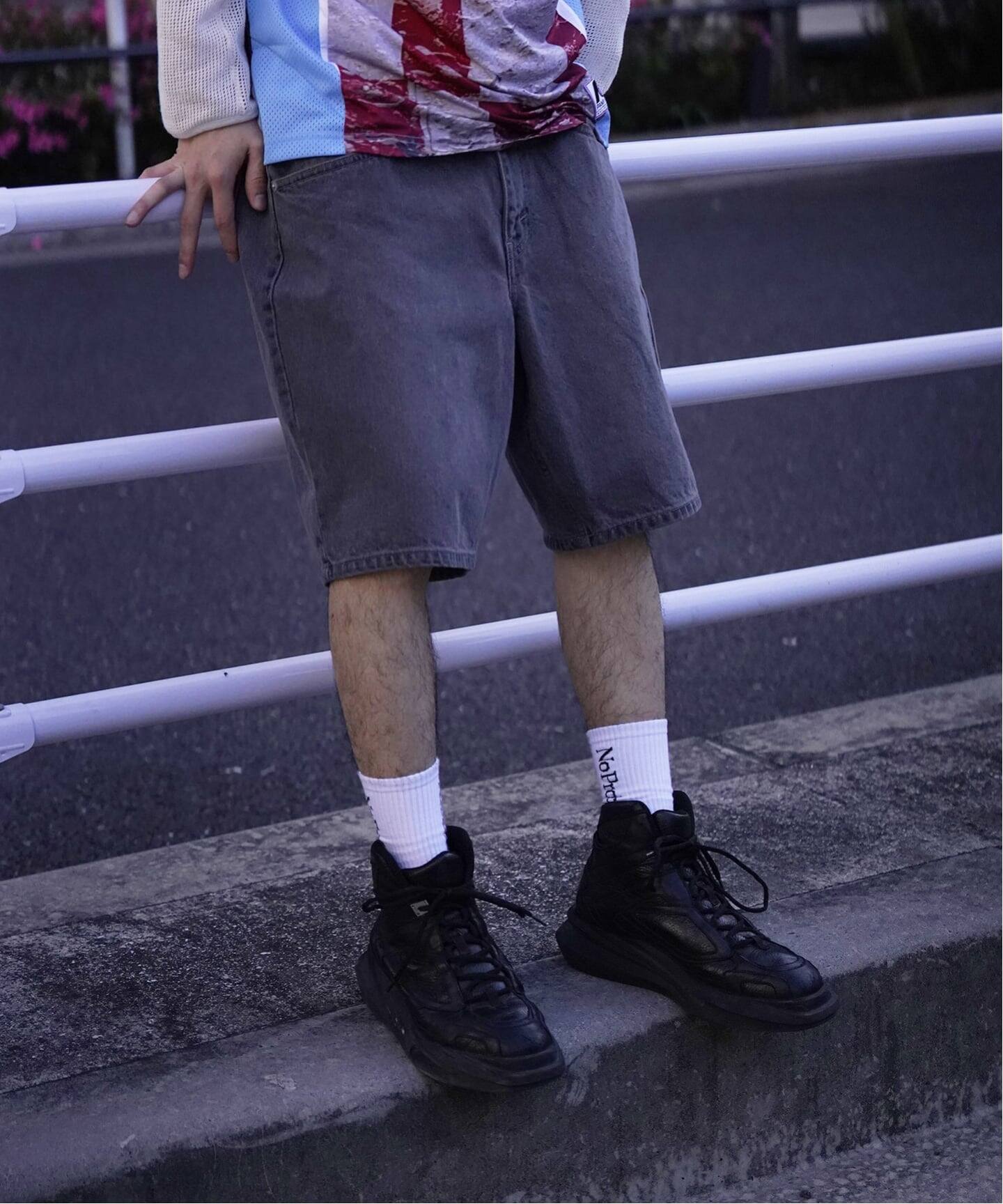thisisneverthat / ディスイズネバーザット】Washed Denim Short 