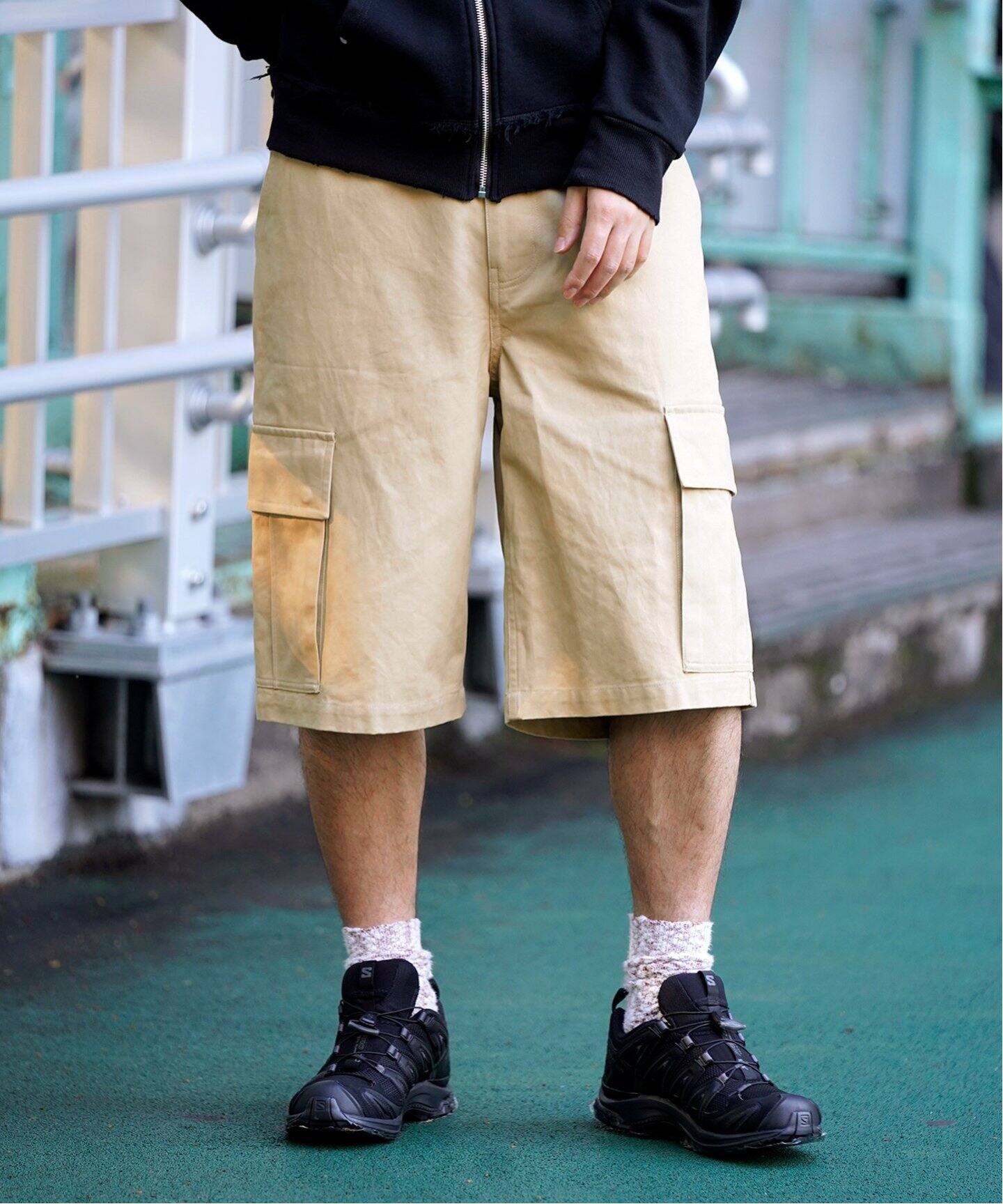 AFB / エーエフビー】BAGGY SHORTS（ショート・ハーフパンツ