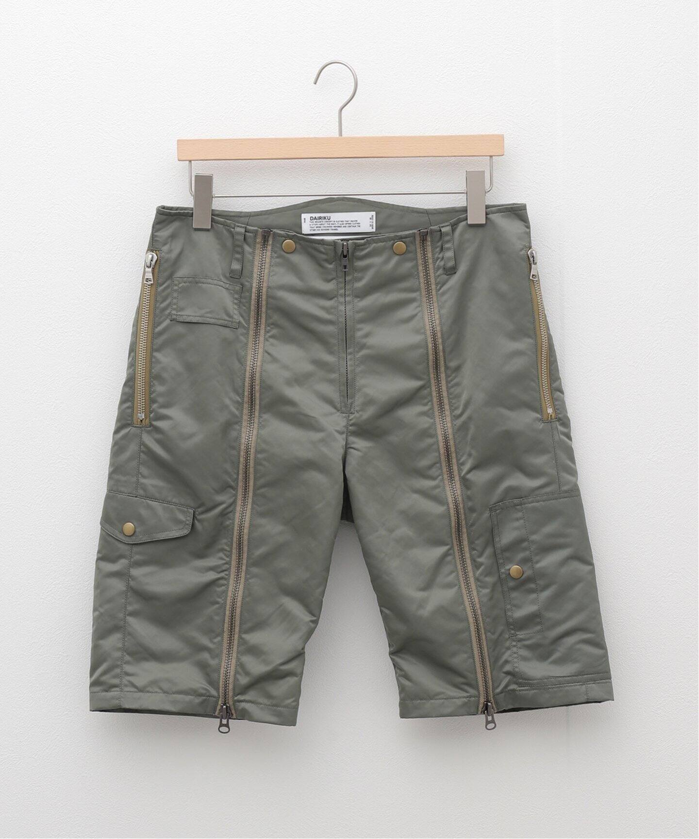 DAIRIKU / ダイリク】A-11 Half Nylon Pants（ショート・ハーフパンツ 