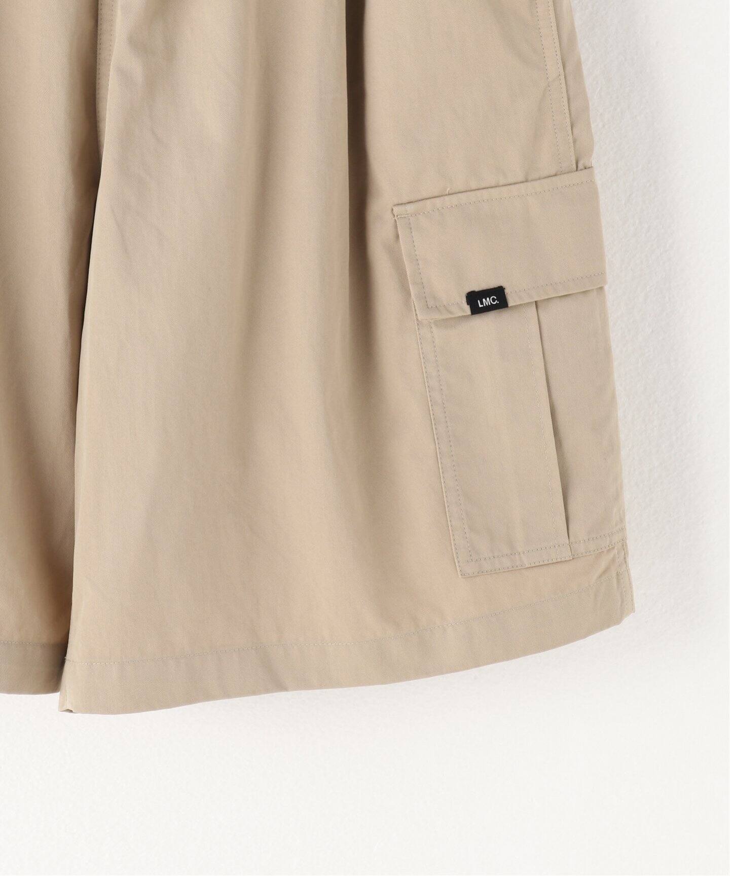 ハーフ・ショートパンツ LMC WIDE CARGO SHORTS beige 0LM24SHP103BEG LMC / エルエムシー】WIDE CARGO SHORTS（ショート・ハーフ
