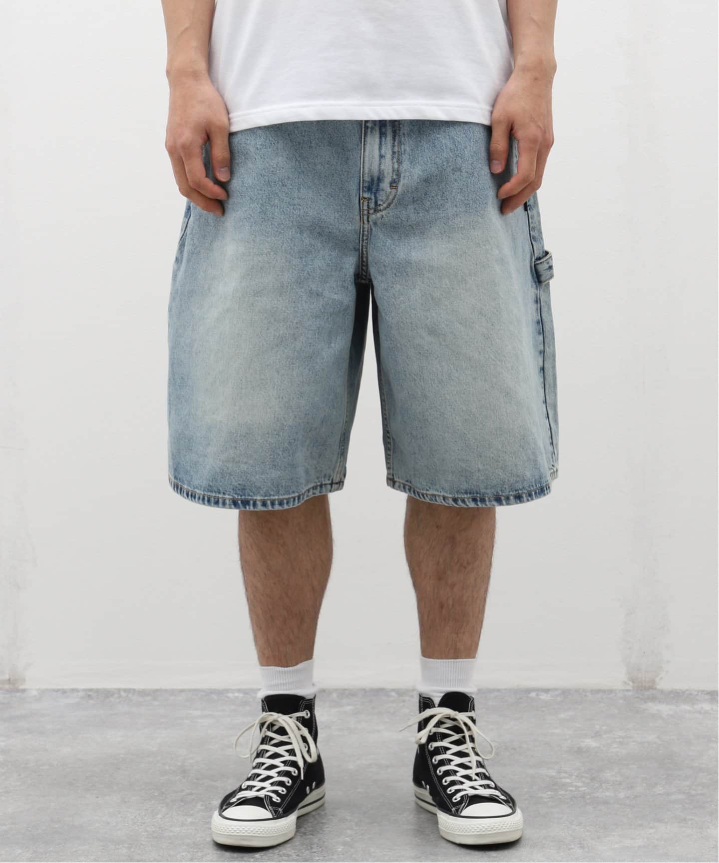 EARL skateboards デニム Washed ブルー M（M TO R(ムウ ト