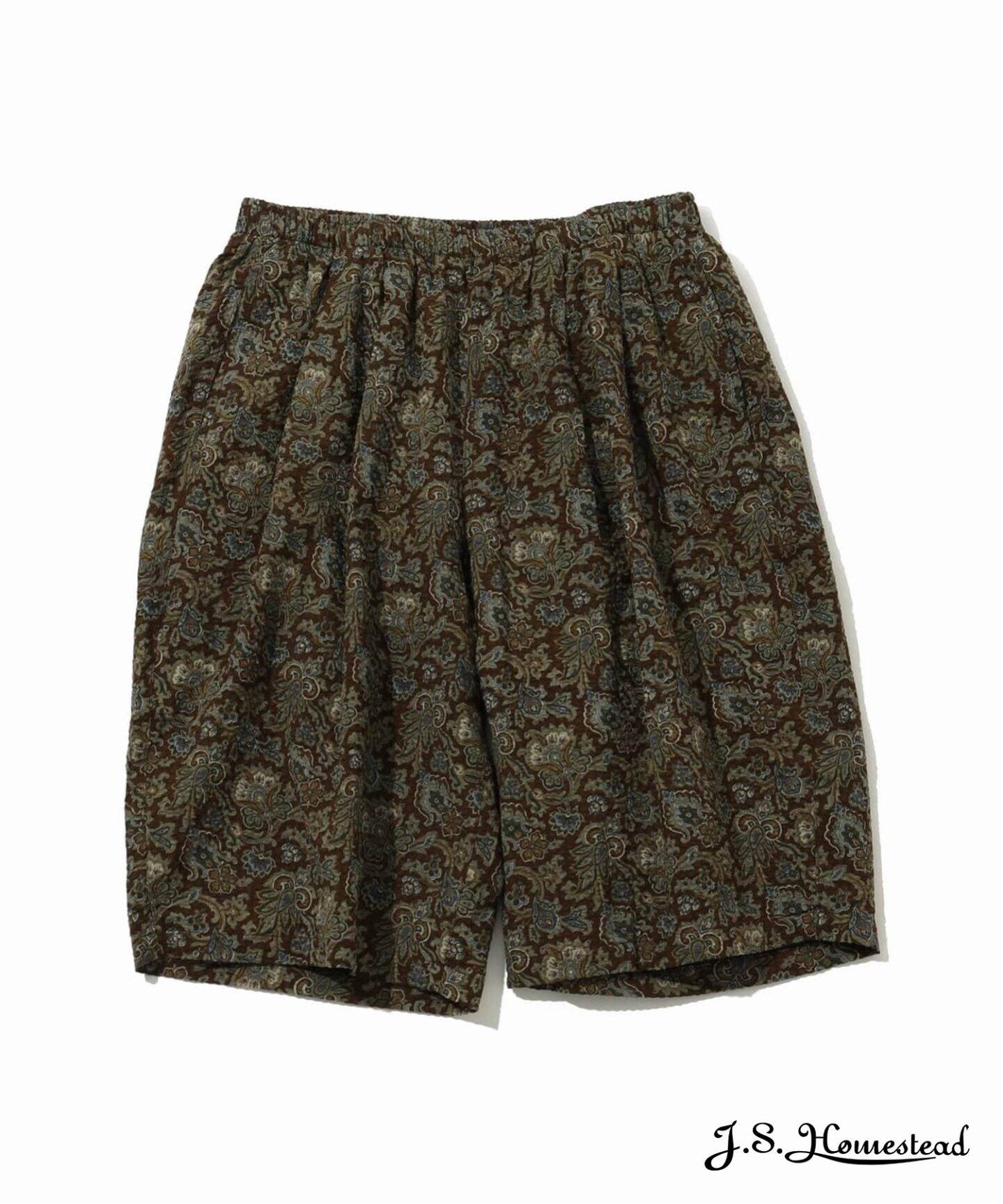 J.S.Homestead / AJRAKH RELAX SHIRRING SHORTS