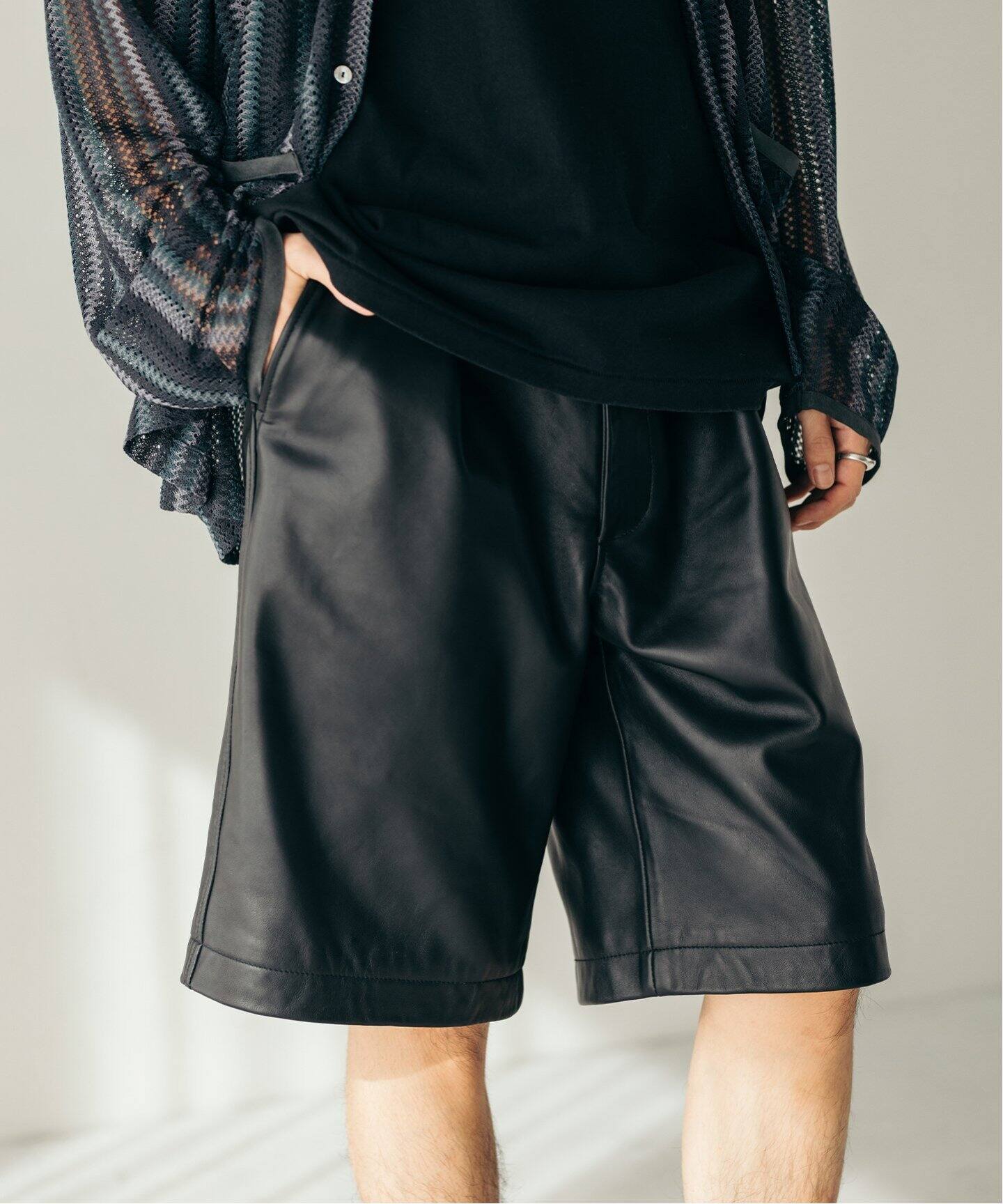 ラムレザー ショーツ（ショート・ハーフパンツ）｜JOURNAL STANDARD 