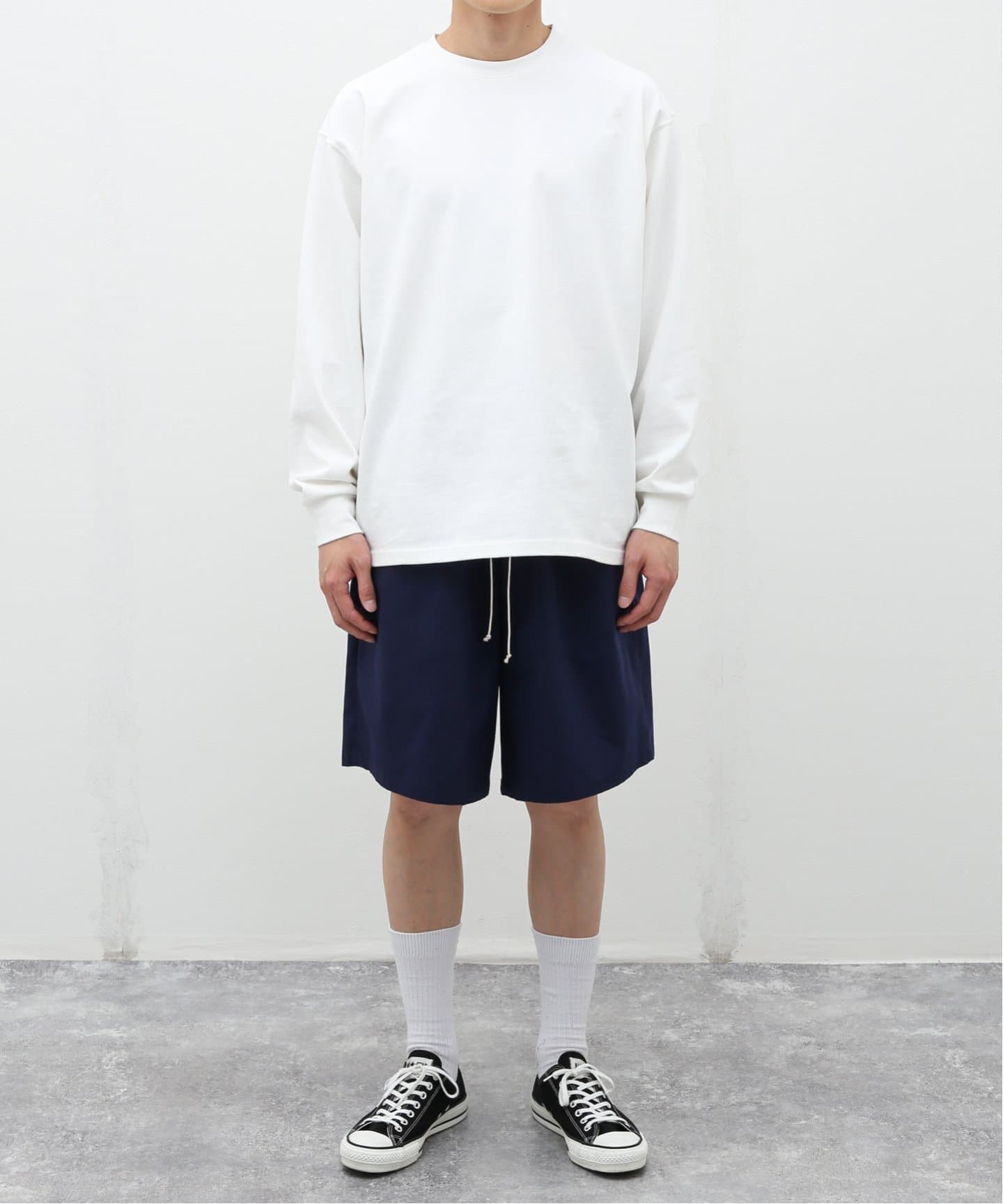 カミエルフォートヘンス KNEE SHORTS COTTON TWILL