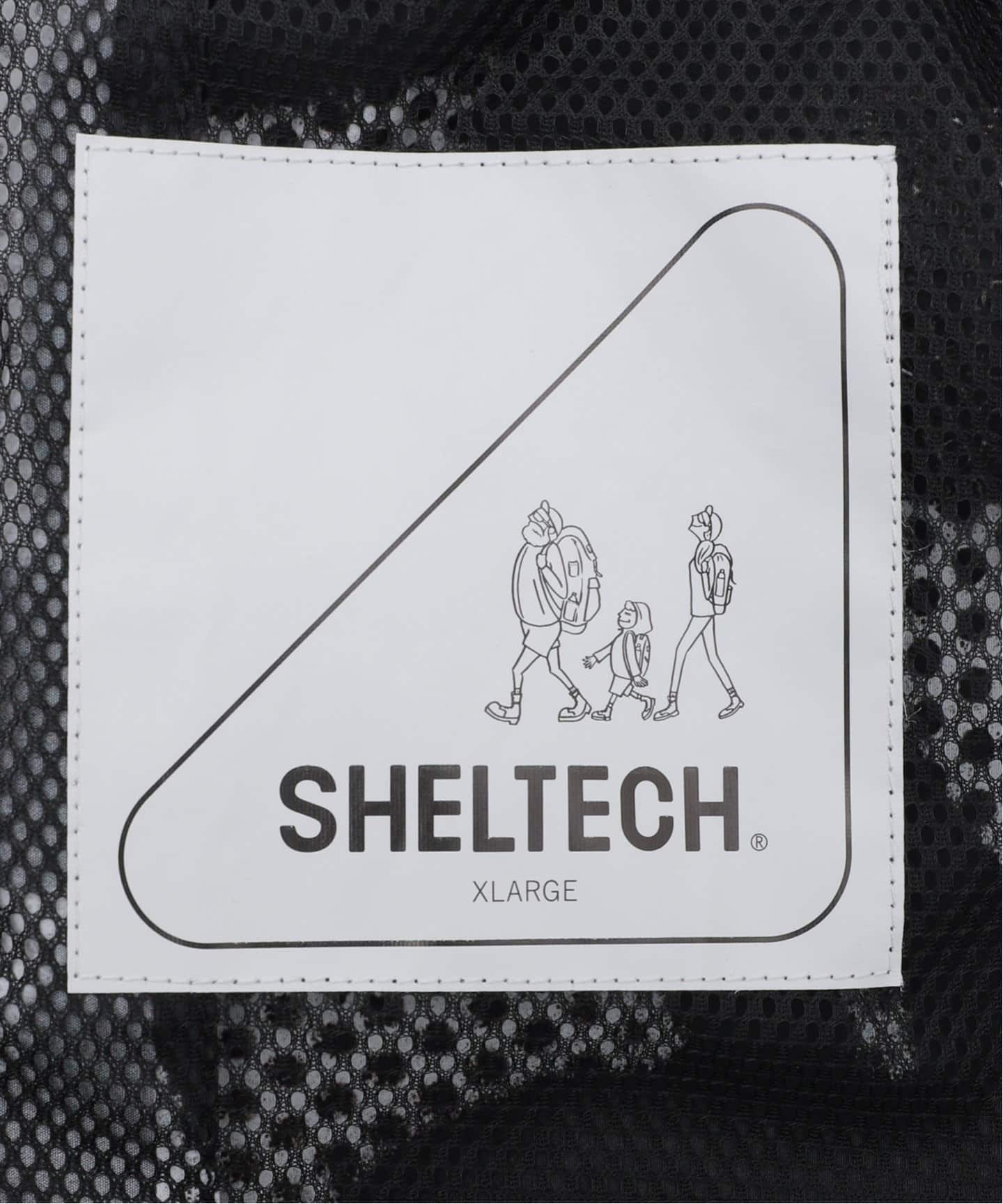 SHELTECH × R.KAMIYAMA ハーフパンツ SHELTECH × R.KAMIYAMA BLACK PRINT SHORTS（ショート・ハーフ