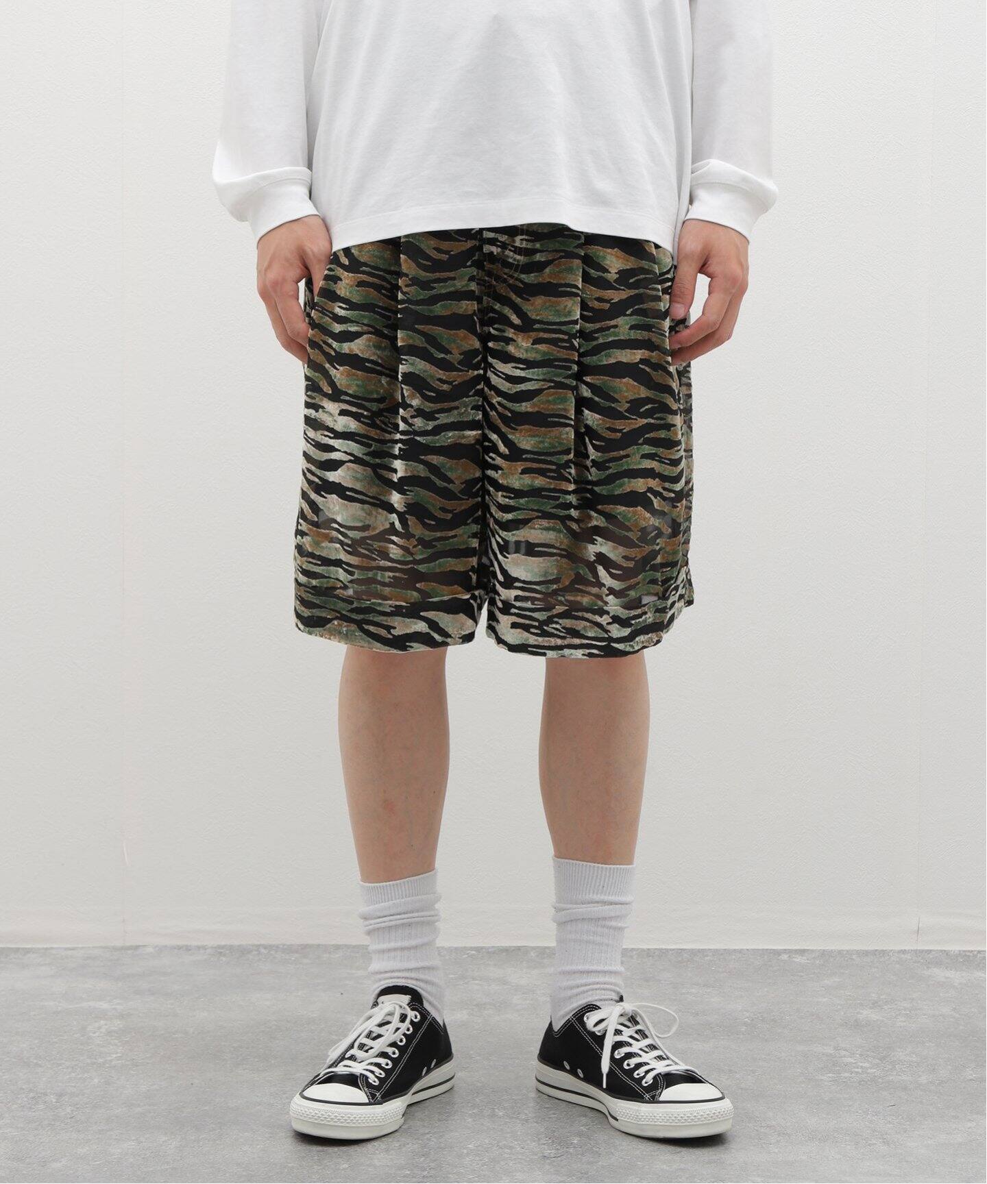 BED J.W. FORD /ベッドフォード 】 Velvet Cargo Shorts（ショート 