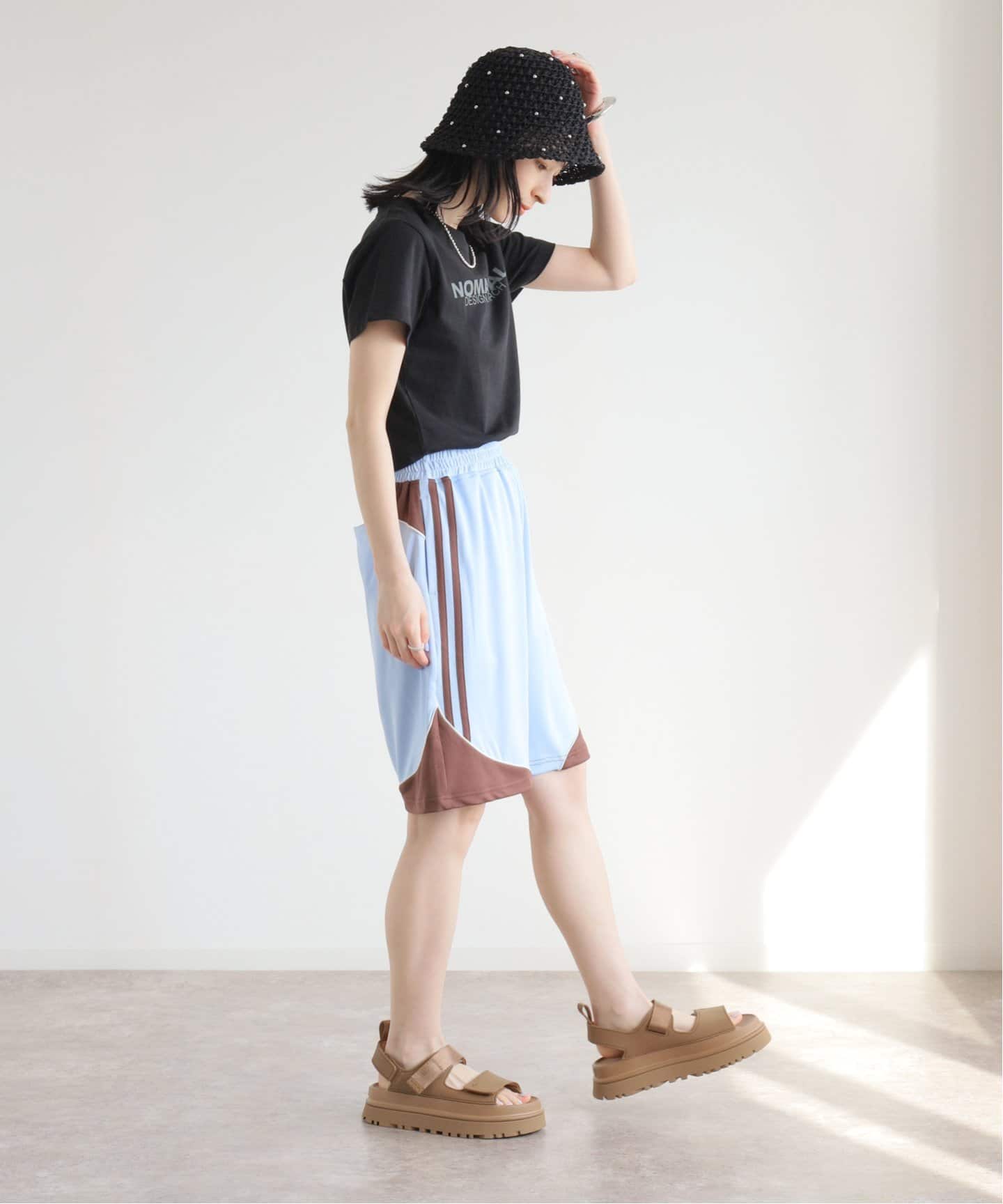 KIJUN Satin Bow Shorts 24SSW30 3A/B（ショート・ハーフパンツ
