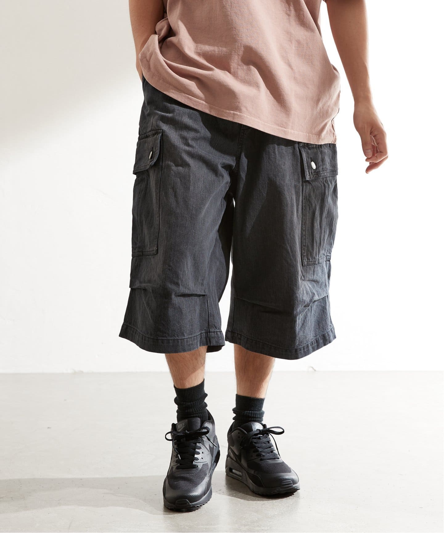 BIG CARGO CROPPED SHORTS（ショート・ハーフパンツ）｜B.C