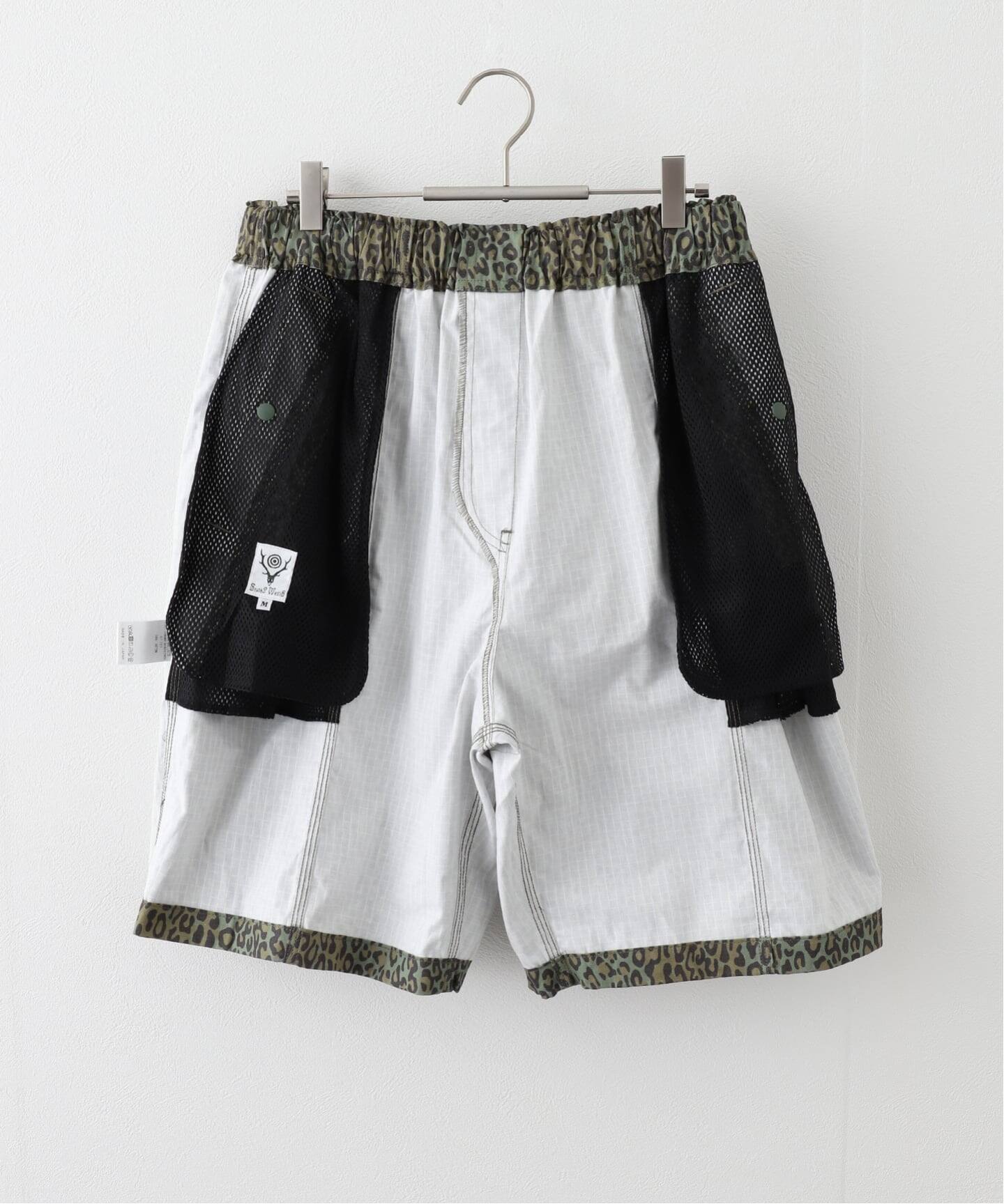KEBOZ SOUTH2 WEST8 x KEBOZ Belted C.S. S（ショート・ハーフ