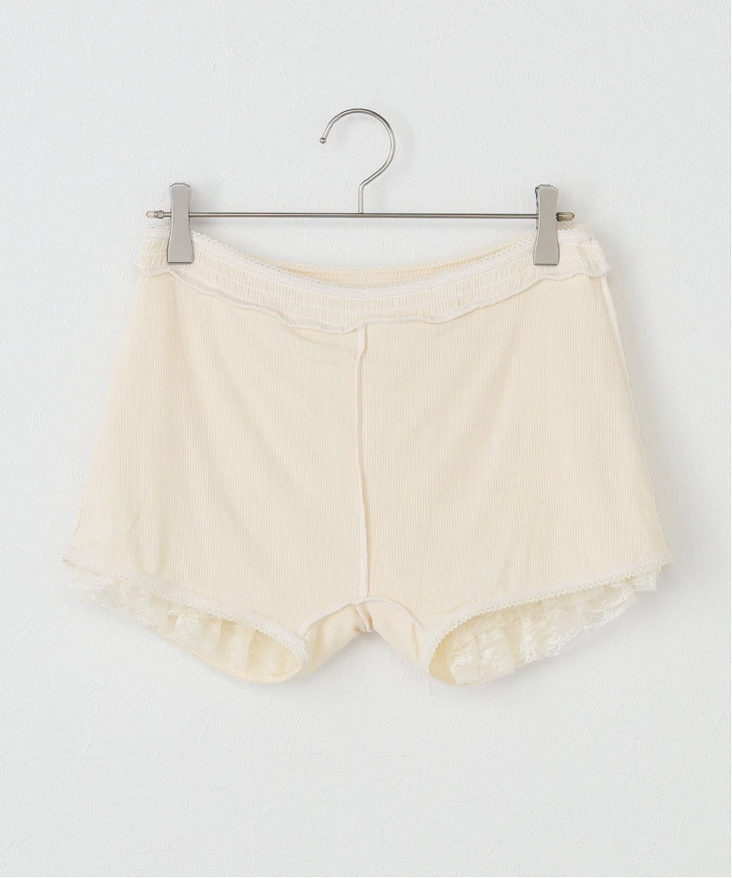 MUSINSA | GLOWNY POLLY LACE BLOOMER SHORTS (IVORY)