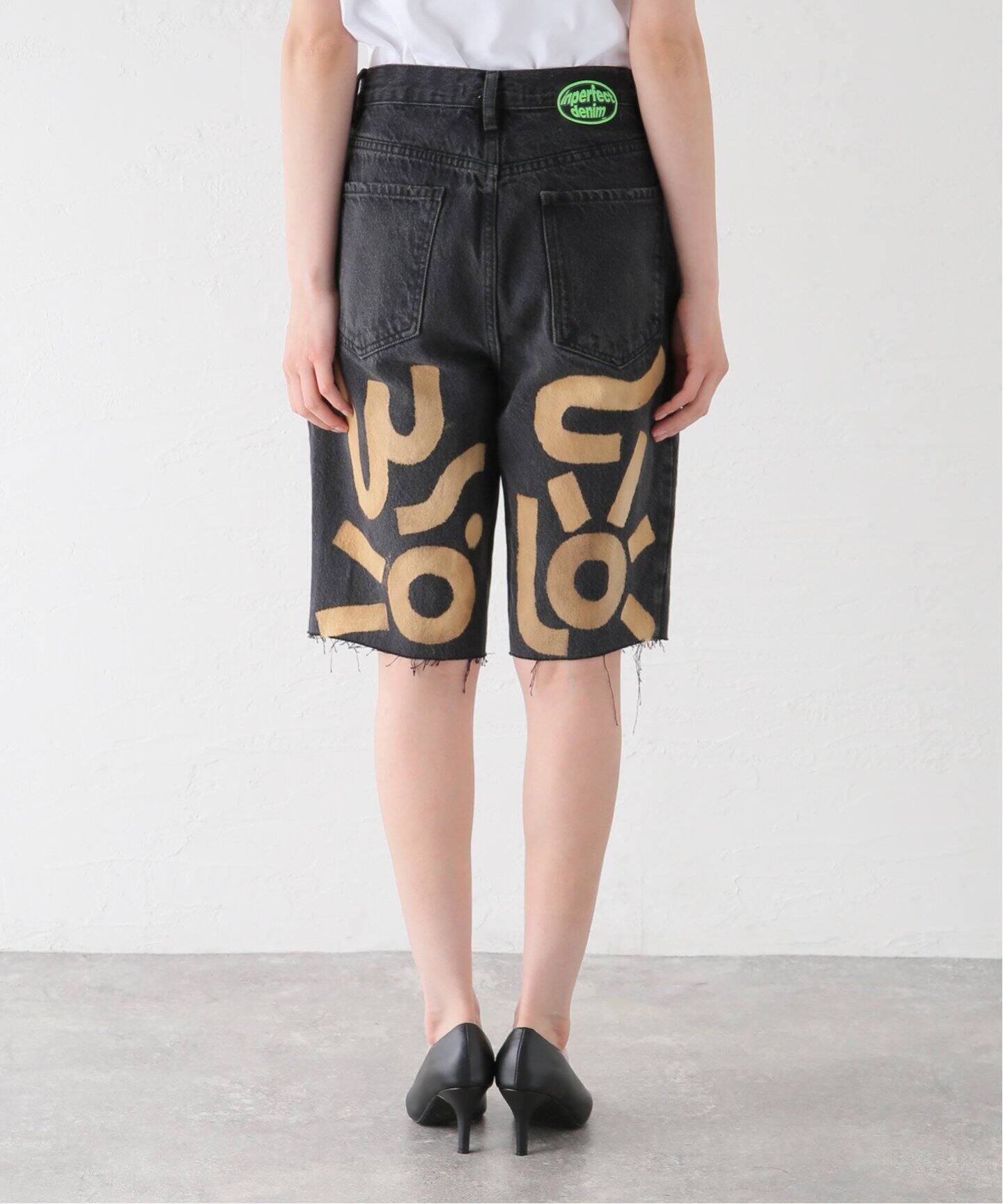 パンツ THENIME INPERFECT DENIM JEANS INPERFECT DENIM/インパーフェクトデニム】SHORT A：デニムパンツ