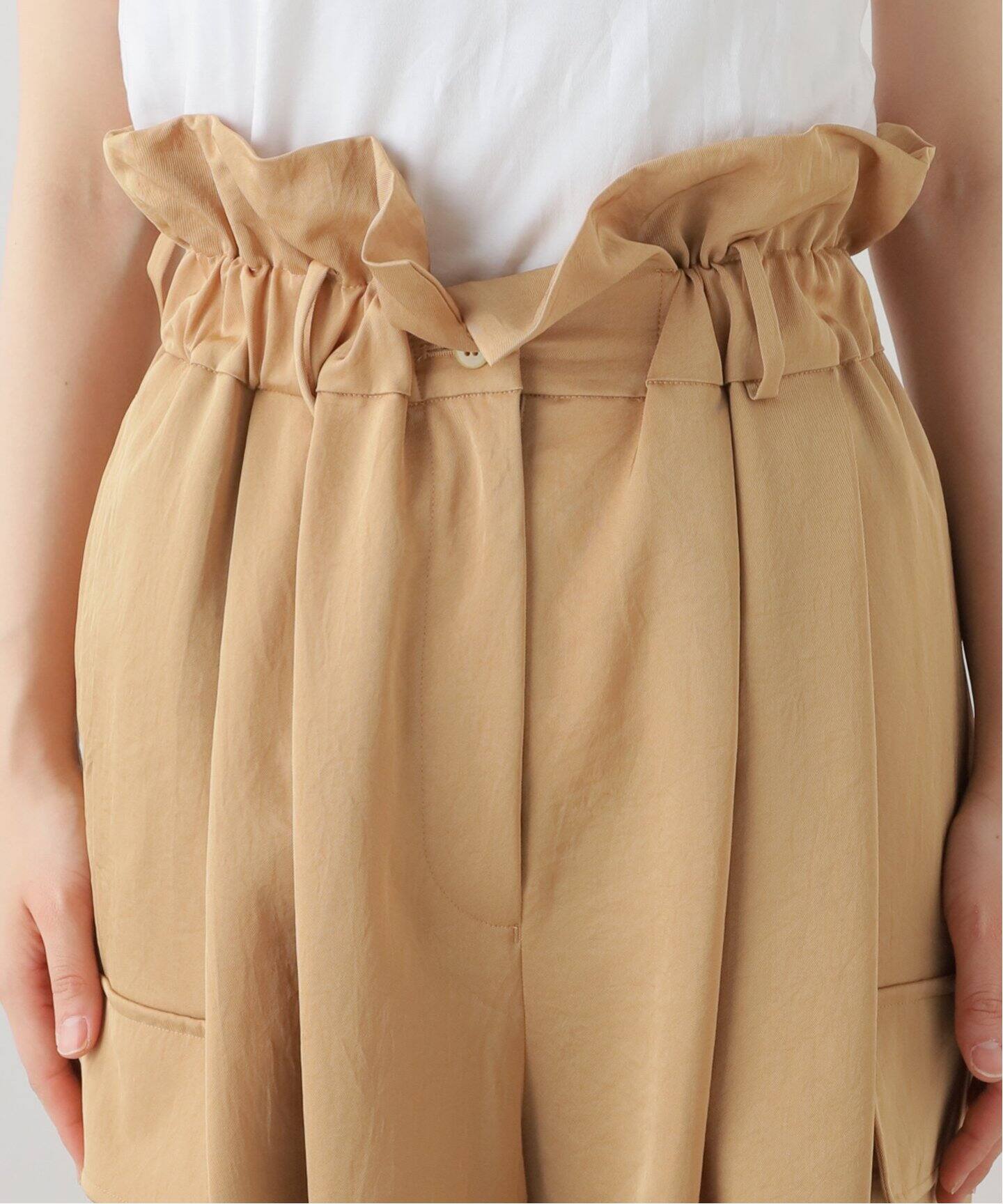 FUMIE TANAKA】pocket ハーフパンツ（ショート・ハーフパンツ