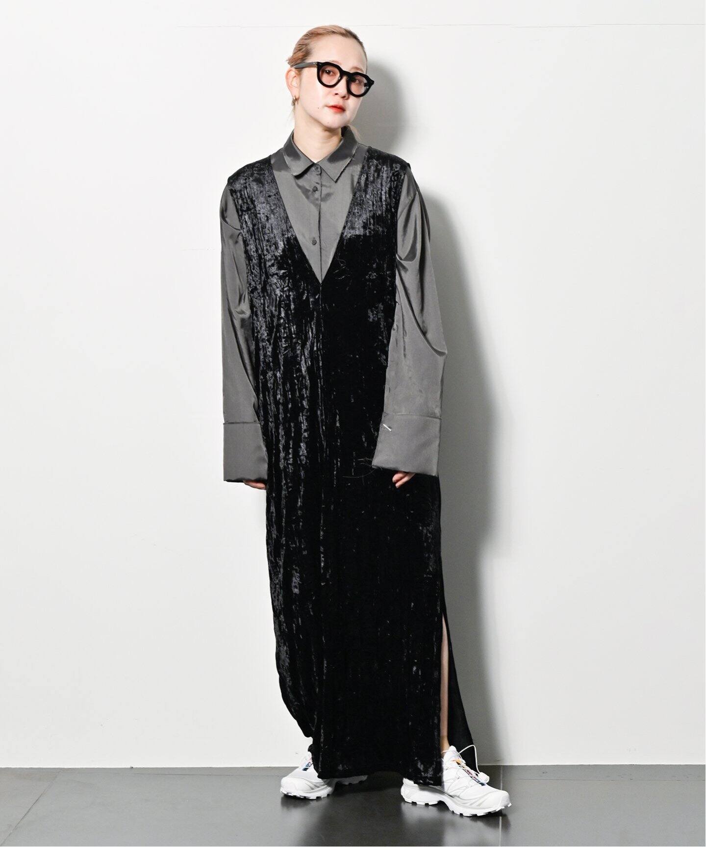 CRUSH VELVET LEAN DRESS：ワンピース（ワンピース）｜CITYSHOP 