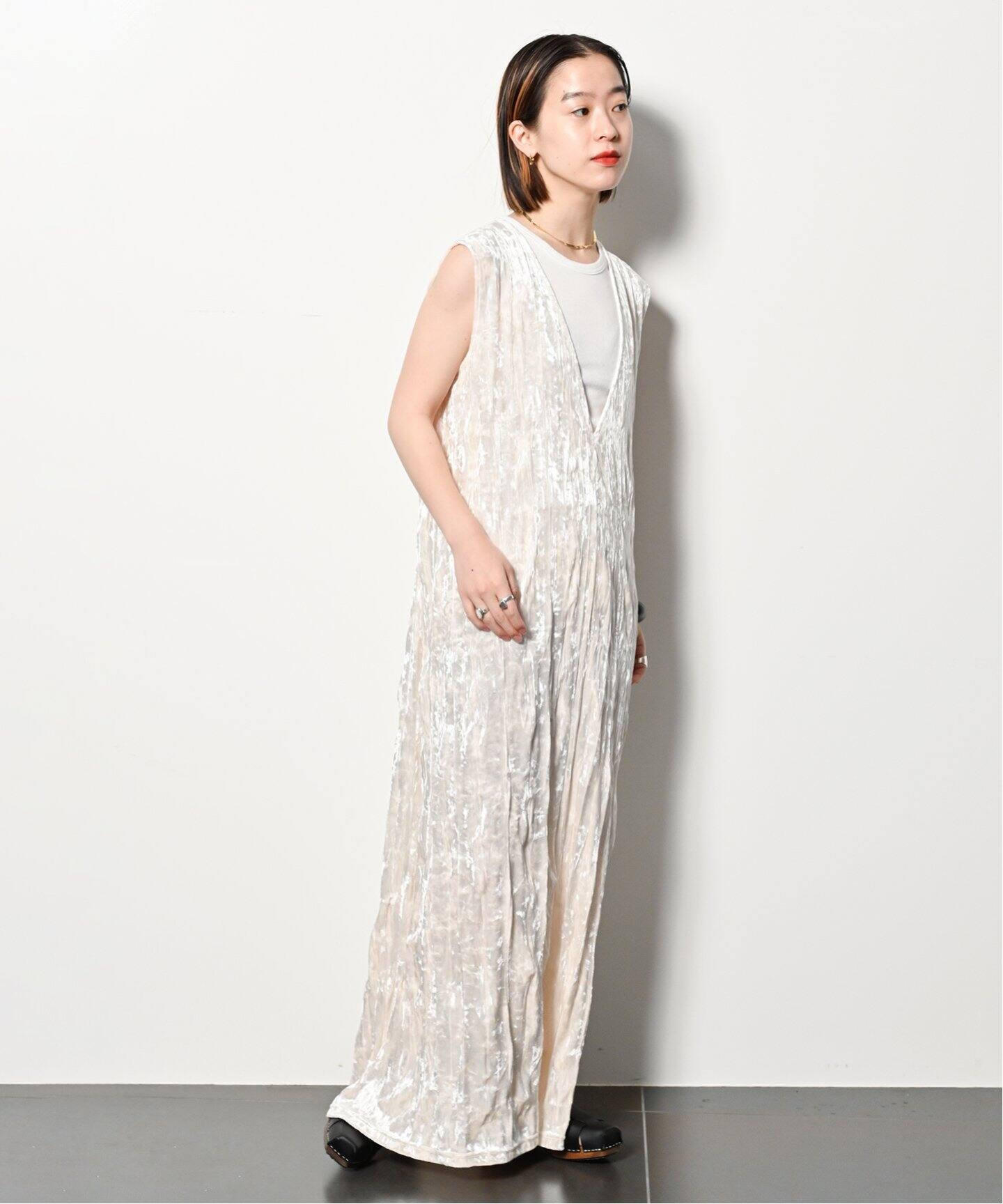 CRUSH VELVET LEAN DRESS：ワンピース（ワンピース）｜CITYSHOP  