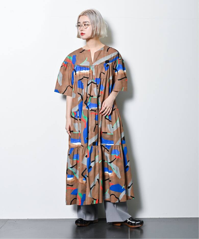 PRINT MAXI DRESS：ワンピース（ワンピース）｜CITYSHOP（シティ 