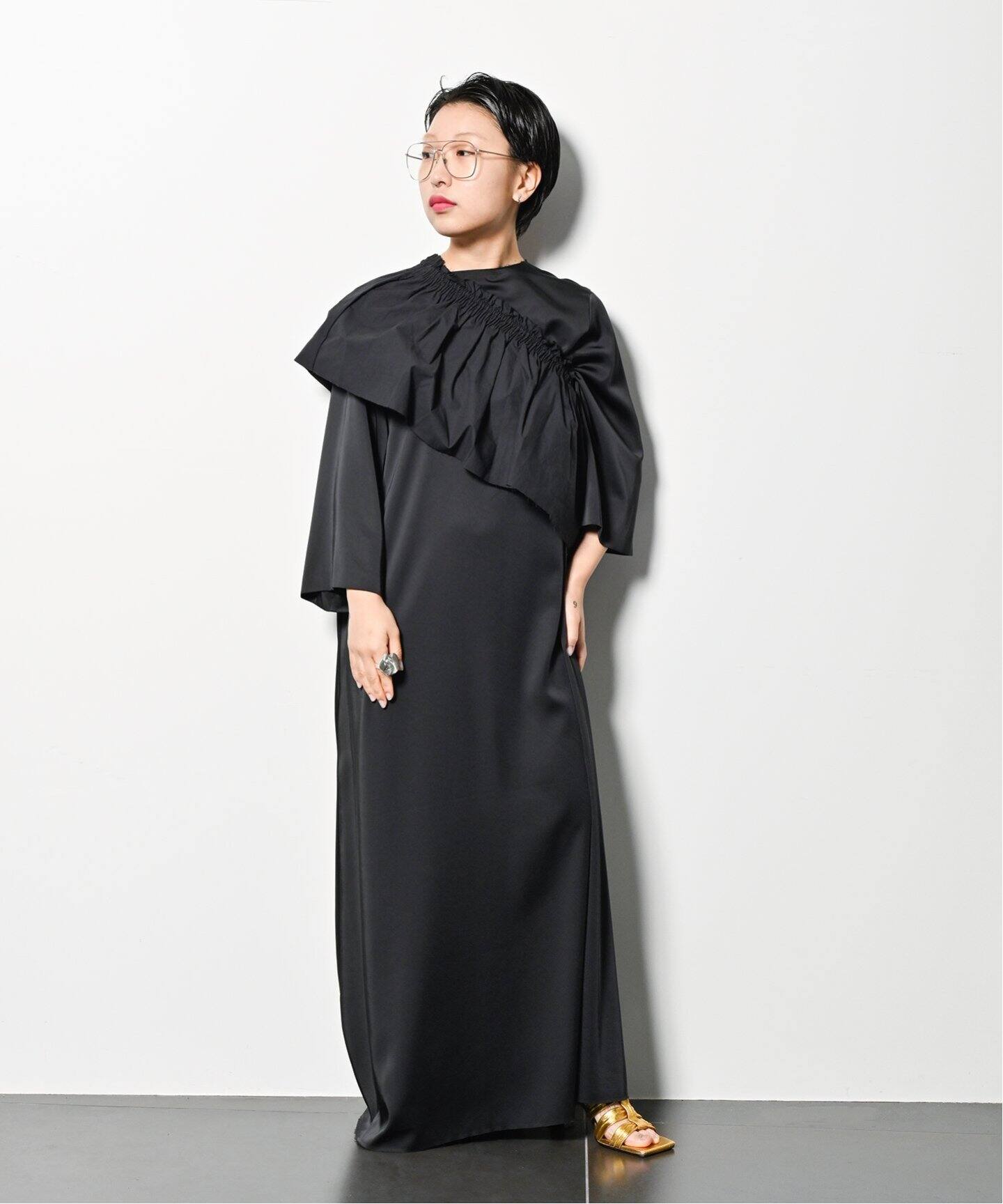 SATIN KAFTAN DRESS：ワンピース（ワンピース）｜CITYSHOP（シティ  