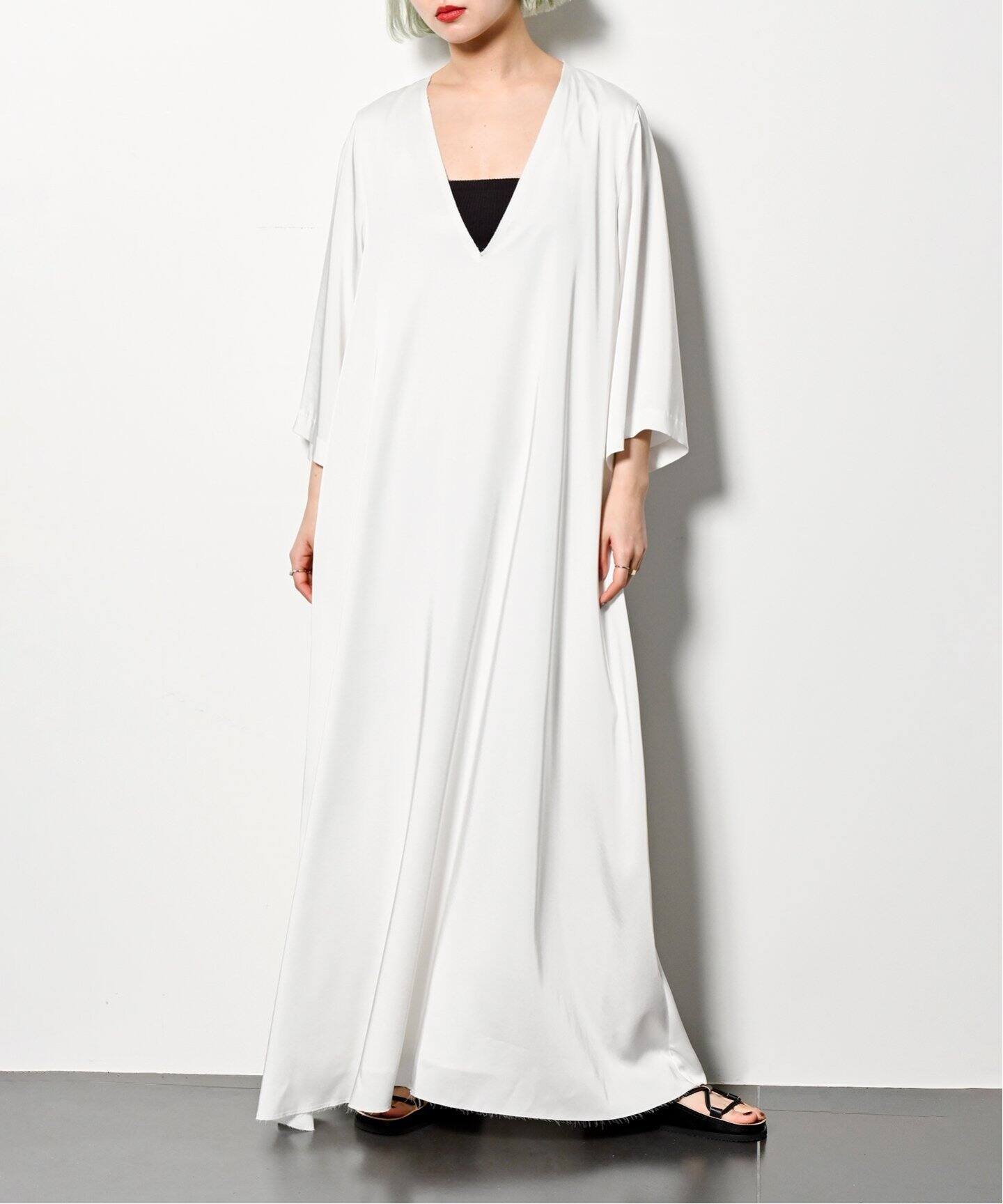 SATIN KAFTAN DRESS：ワンピース（ワンピース）｜CITYSHOP（シティ  