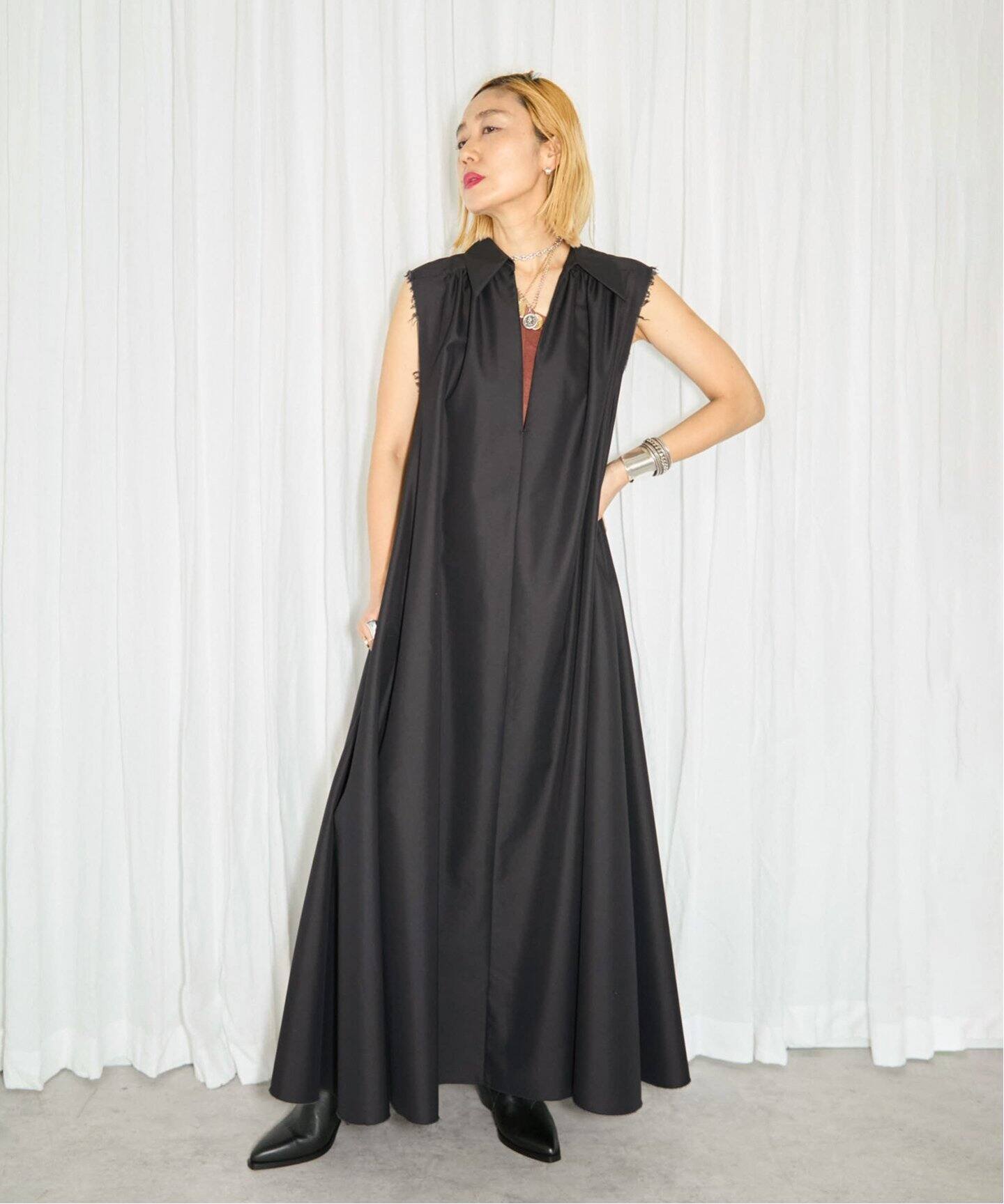 COTTON TWILL DRESS：ワンピース（ワンピース）｜CITYSHOP（シティ  