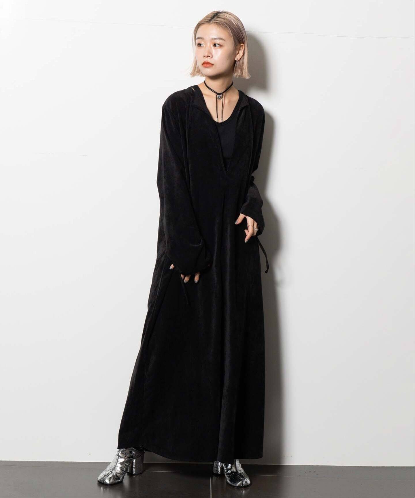 追加》VELVETEEN KAFTAN DRESS：ワンピース（ワンピース）｜CITYSHOP  