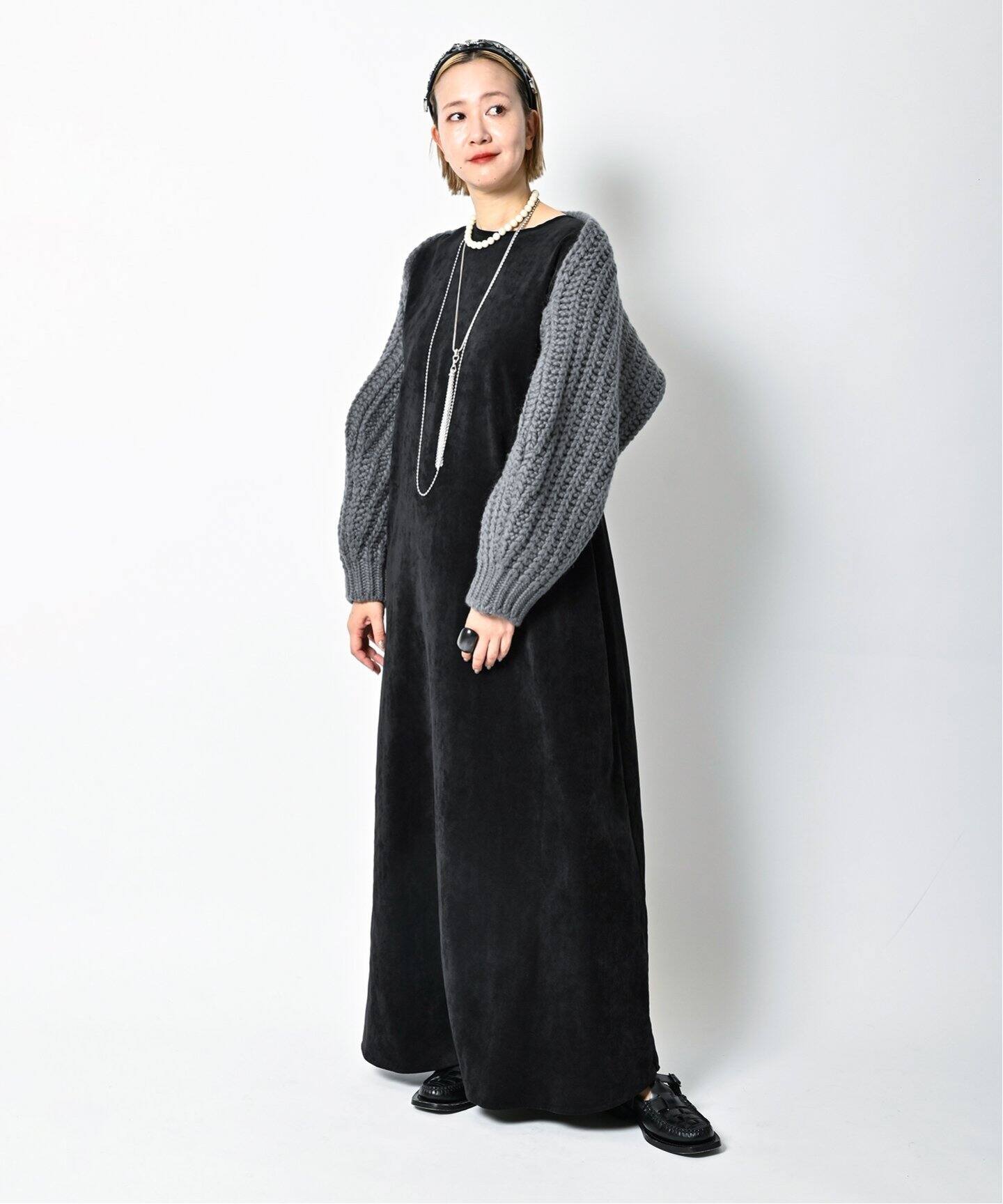 追加》VELVETEEN KAFTAN DRESS：ワンピース（ワンピース）｜CITYSHOP 