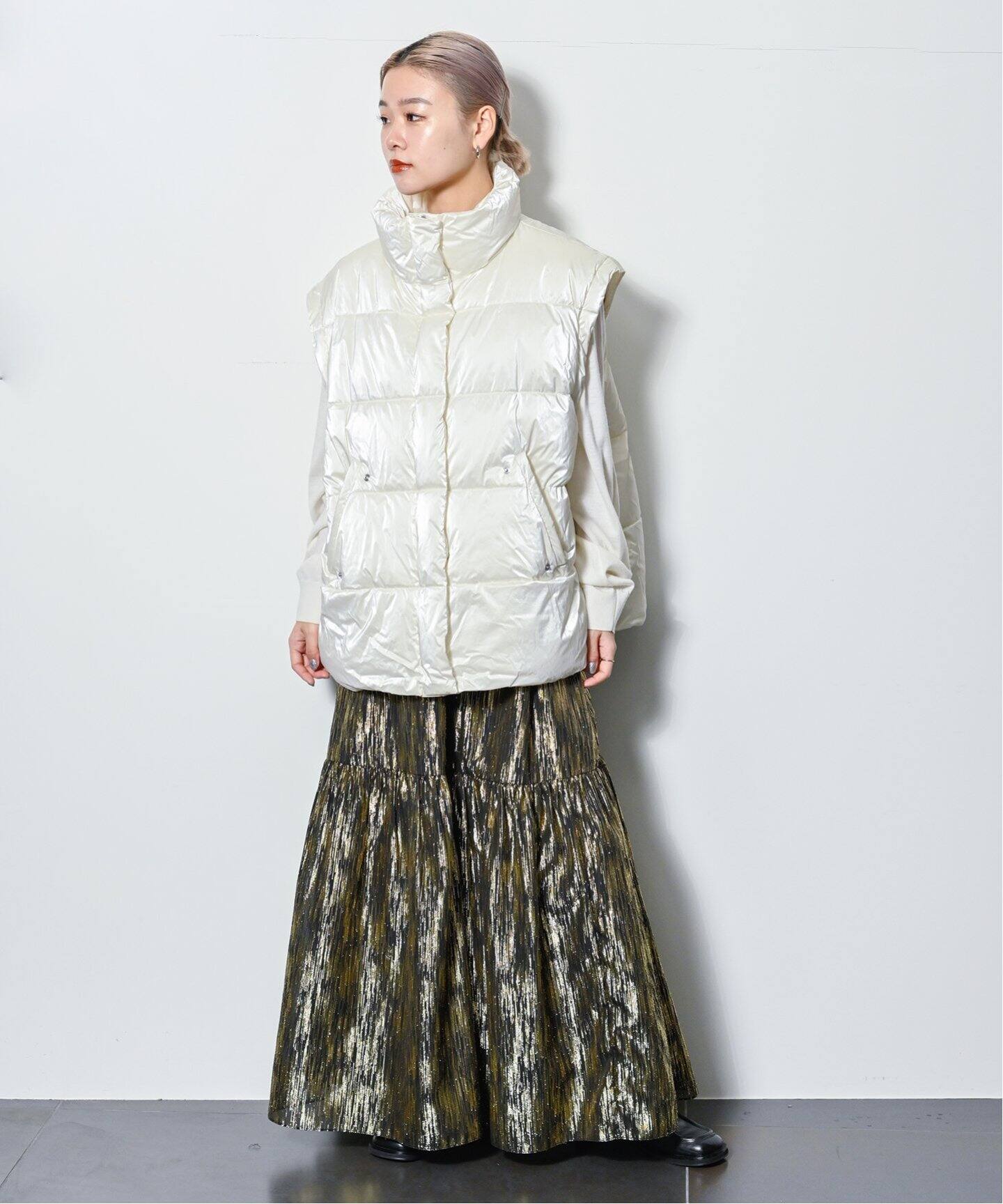 GOLD LAME DRESS：ワンピース（ワンピース）｜CITYSHOP（シティ  