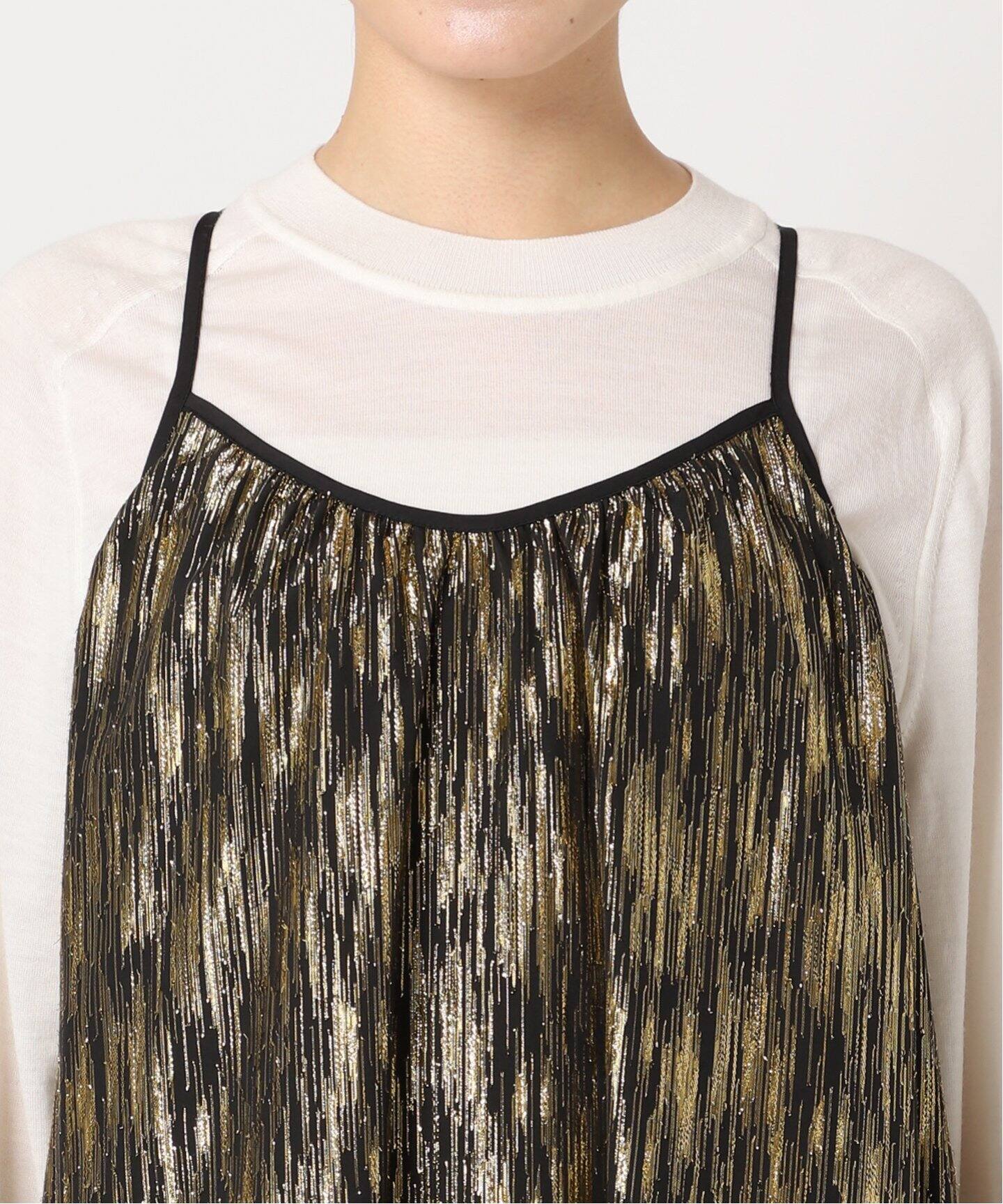 GOLD LAME DRESS：ワンピース（ワンピース）｜CITYSHOP（シティ 