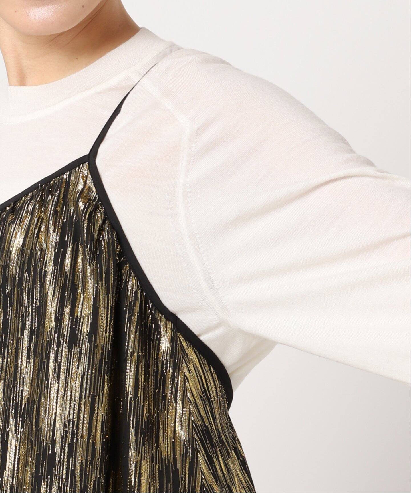 GOLD LAME DRESS：ワンピース（ワンピース）｜CITYSHOP（シティ 