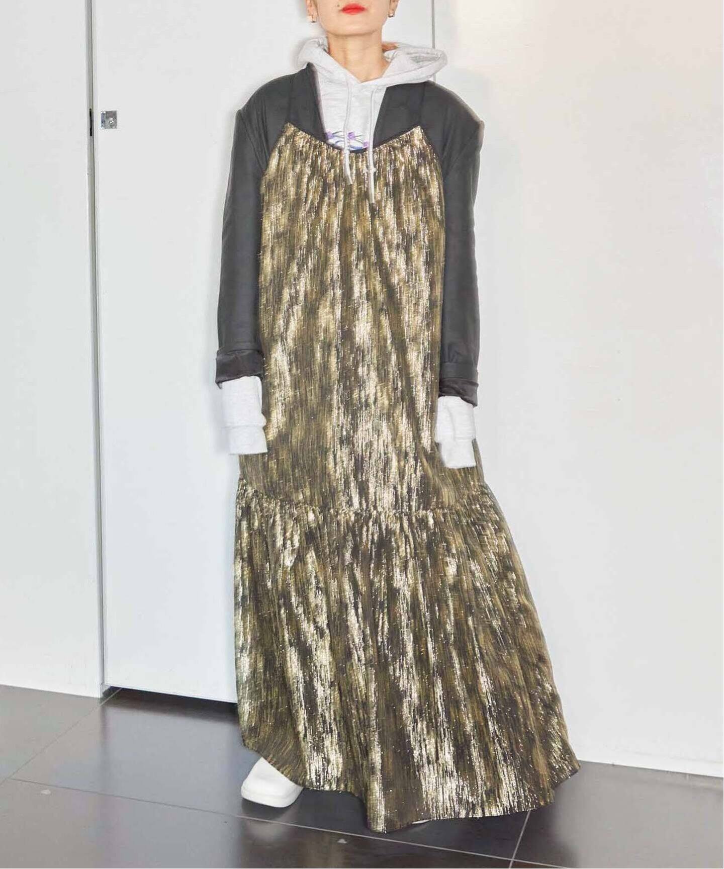 GOLD LAME DRESS：ワンピース（ワンピース）｜CITYSHOP（シティ  