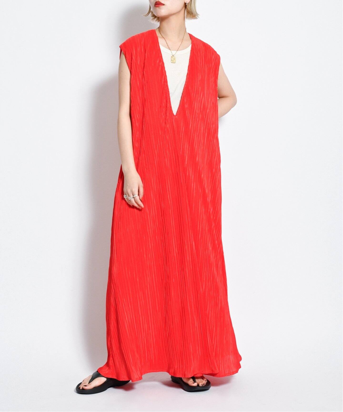 DEEP VNECK DRESS：ワンピース（ワンピース）｜CITYSHOP（シティ  