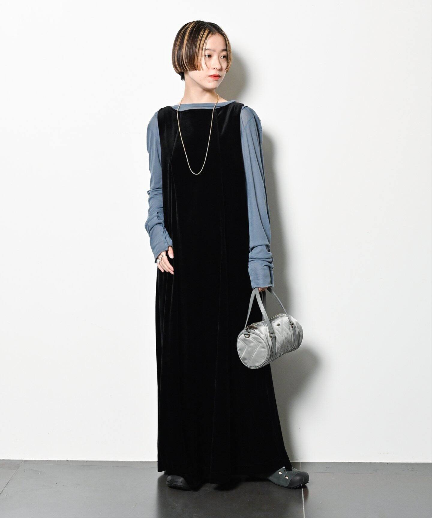 VELVET OPEN BACK DRESS：ワンピース（ワンピース）｜CITYSHOP（シティ 