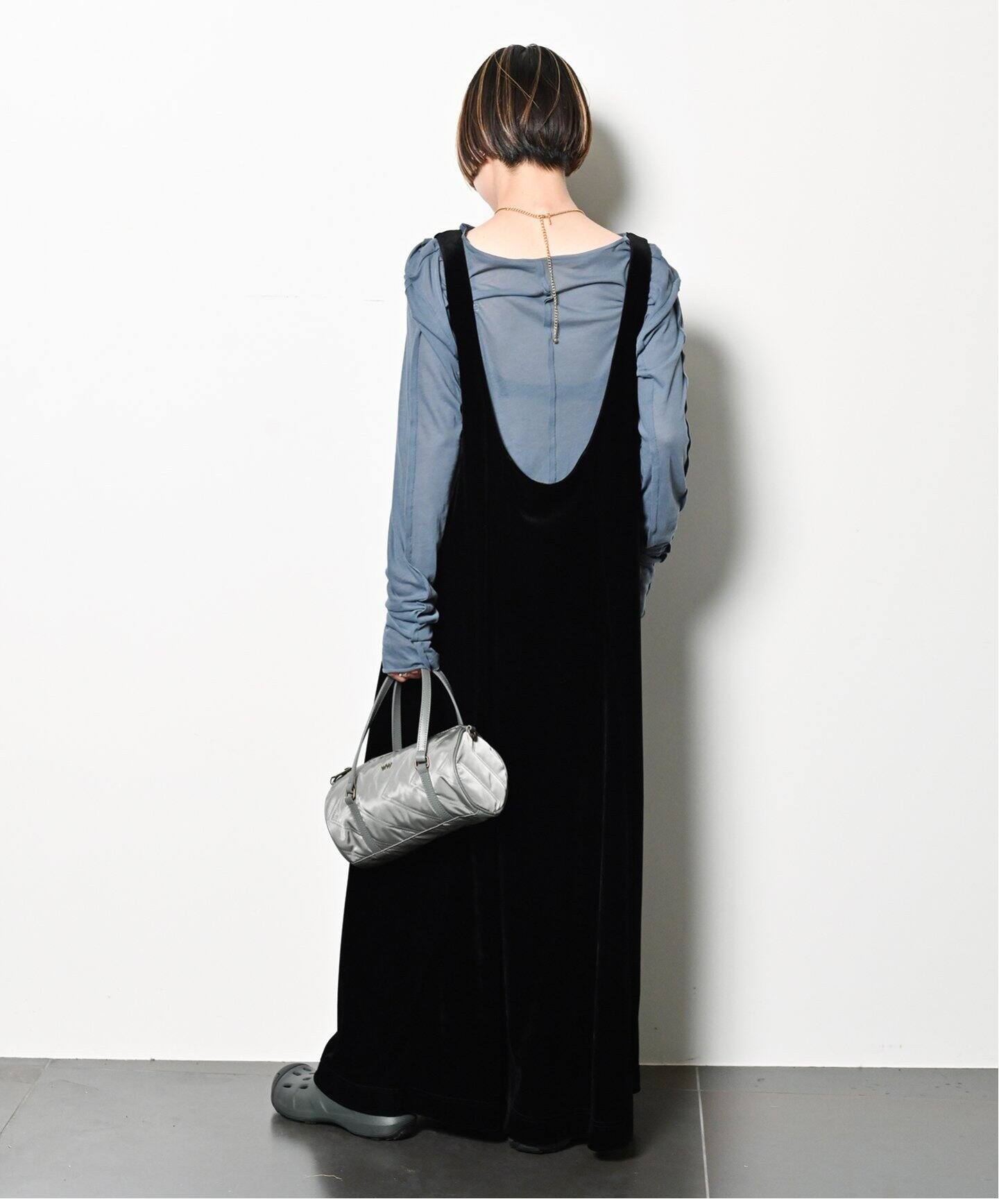 VELVET OPEN BACK DRESS：ワンピース（ワンピース）｜CITYSHOP（シティ 
