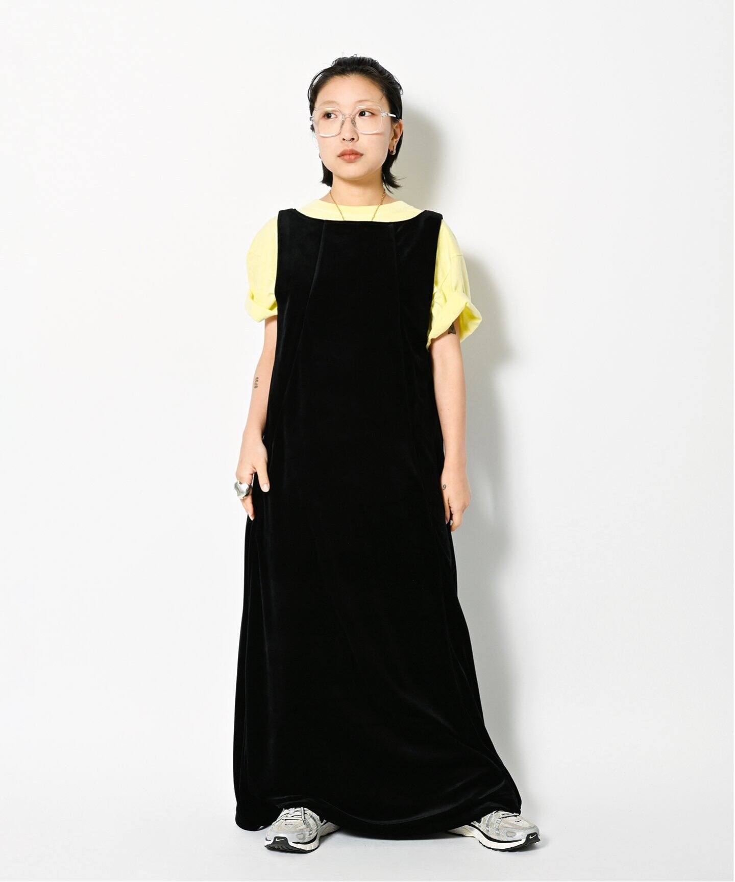 VELVET OPEN BACK DRESS：ワンピース（ワンピース）｜CITYSHOP（シティ 