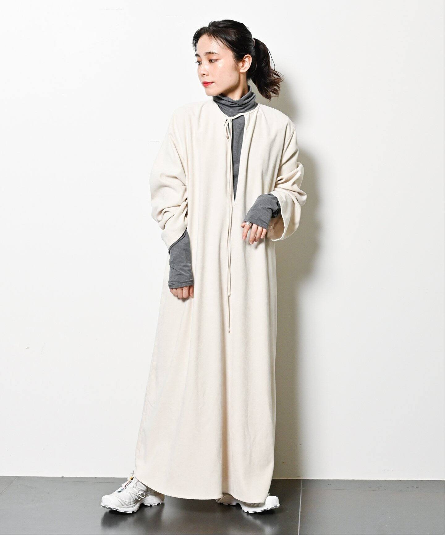 追加》VELVETEEN KAFTAN DRESS：ワンピース（ワンピース）｜CITYSHOP  