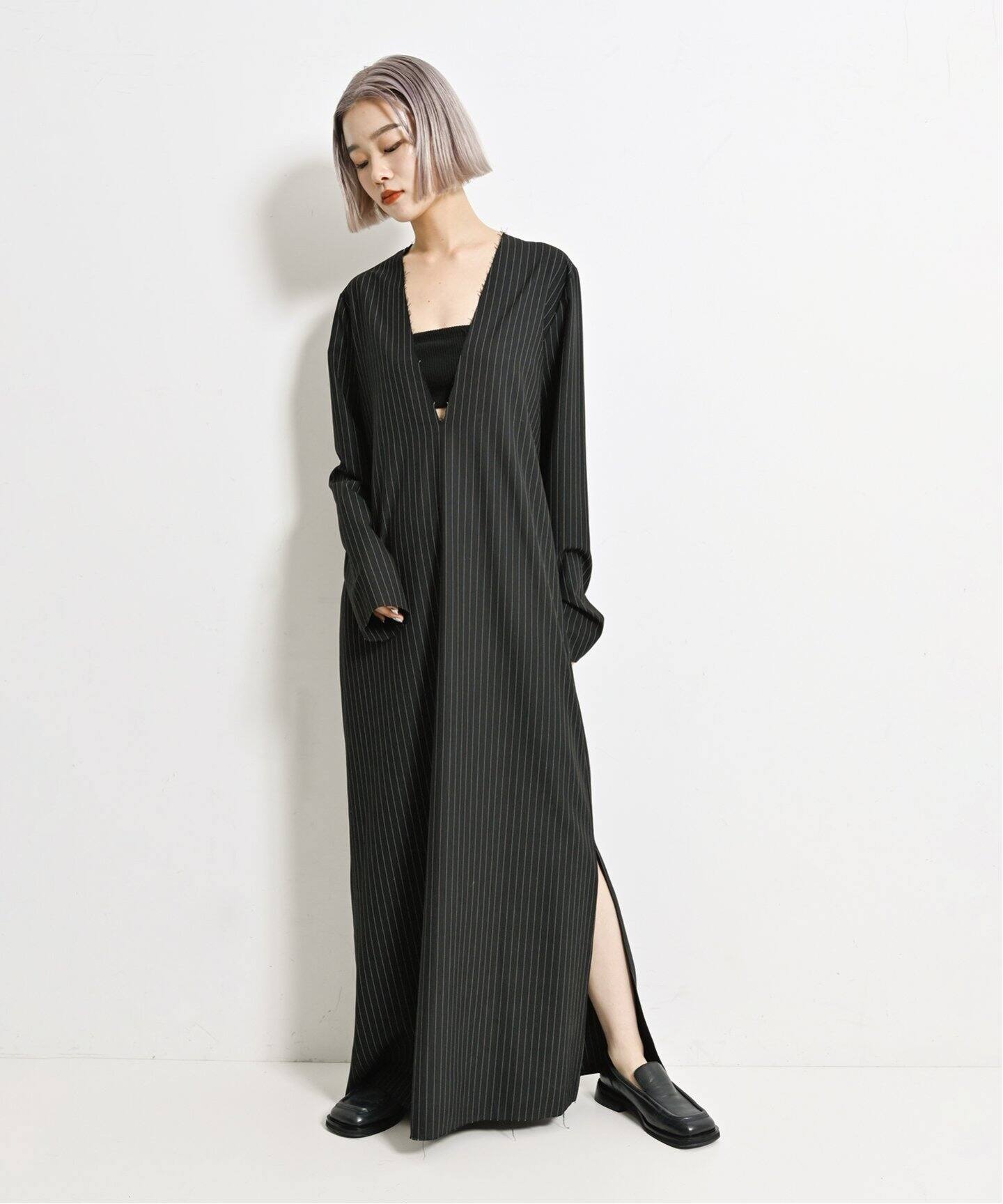 追加》V NECK LEAN DRESS：ワンピース（ワンピース）｜CITYSHOP 