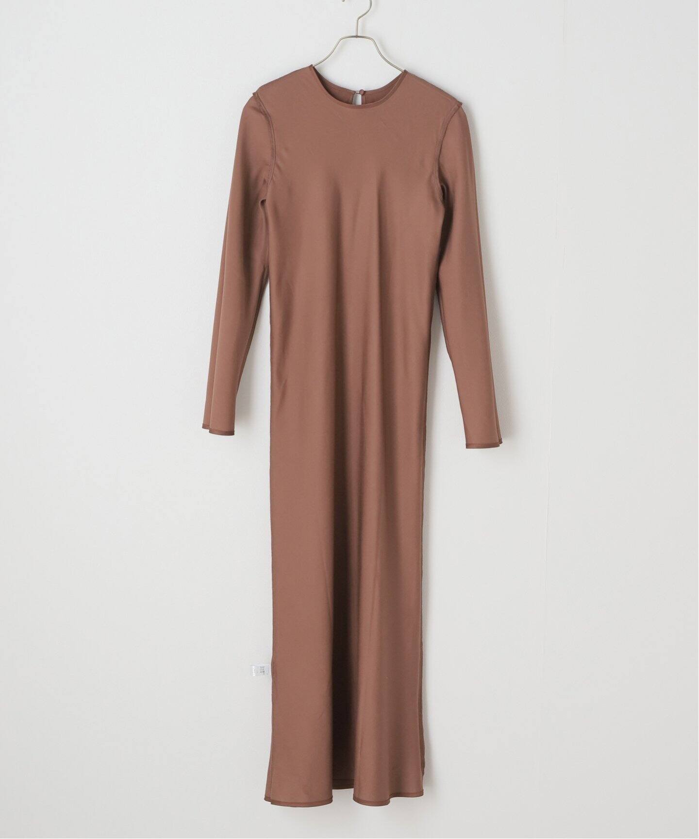 BASERANGE/ベースレンジ】DYDINE LONGSLEEVE DRESS：ワンピース 