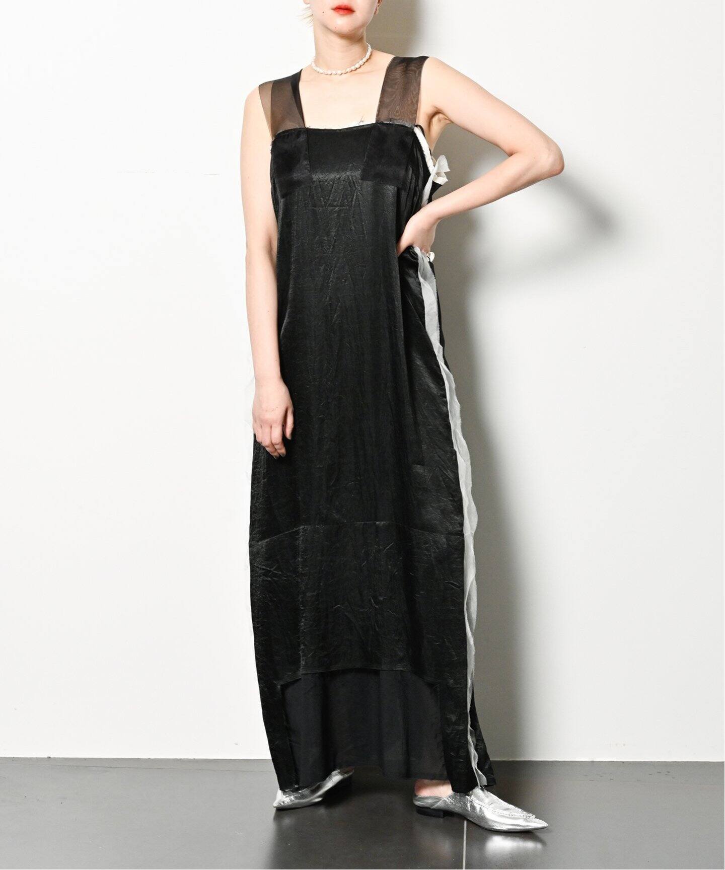 PONTI 別注 SEETHROUGH STRING DRESS：ワンピース（ワンピース  