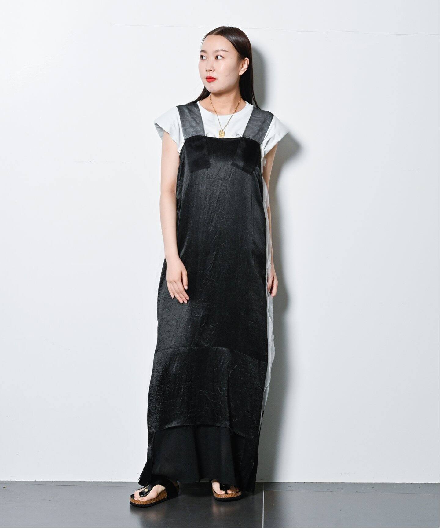 PONTI 別注 SEETHROUGH STRING DRESS：ワンピース（ワンピース 