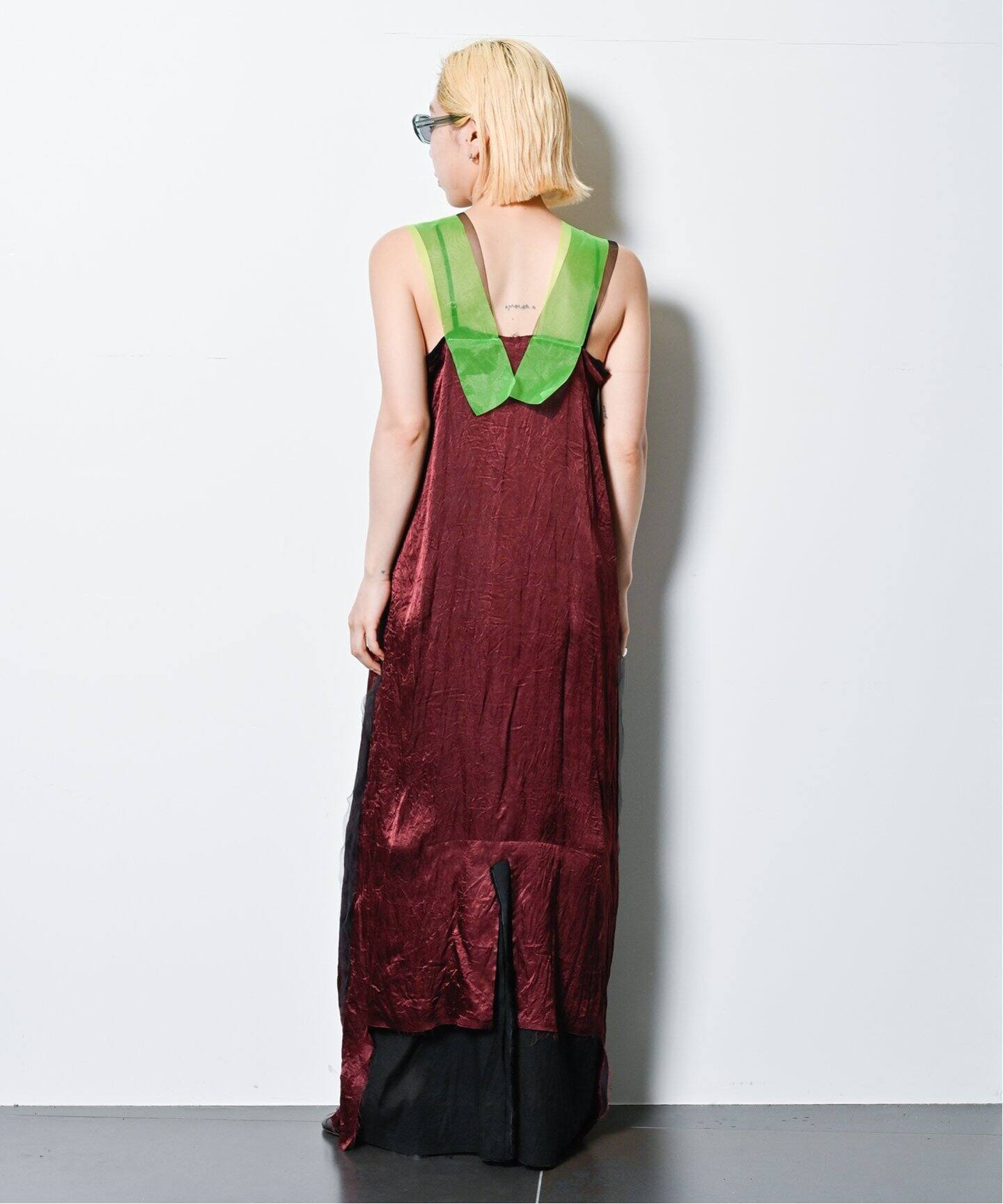PONTI 別注 SEETHROUGH STRING DRESS：ワンピース（ワンピース 