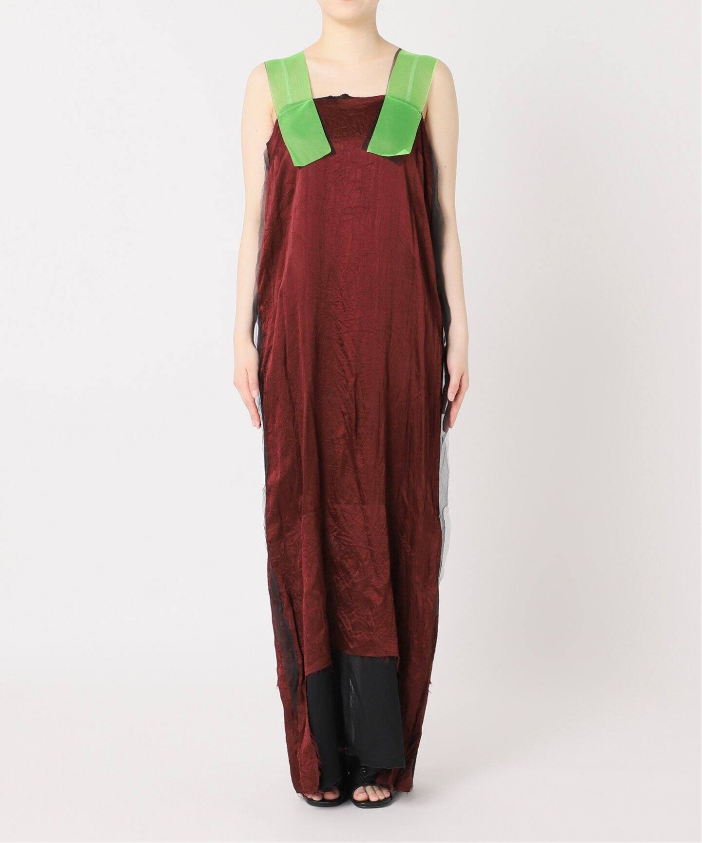 PONTI 別注 SEETHROUGH STRING DRESS：ワンピース（ワンピース 