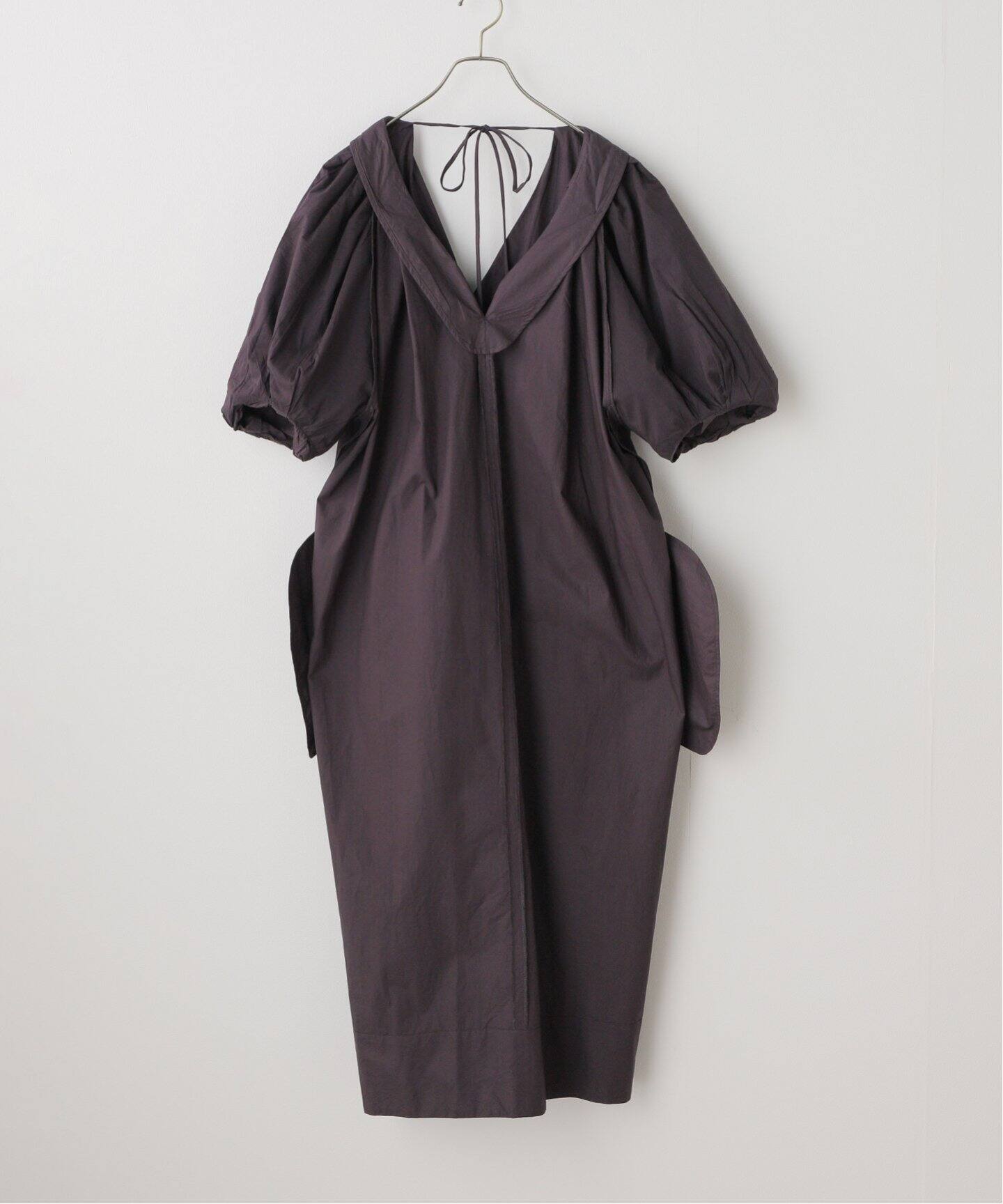 SAYAKA DAVIS Tucked Cocoon Dress SIDR-301-OCP：ワンピース 