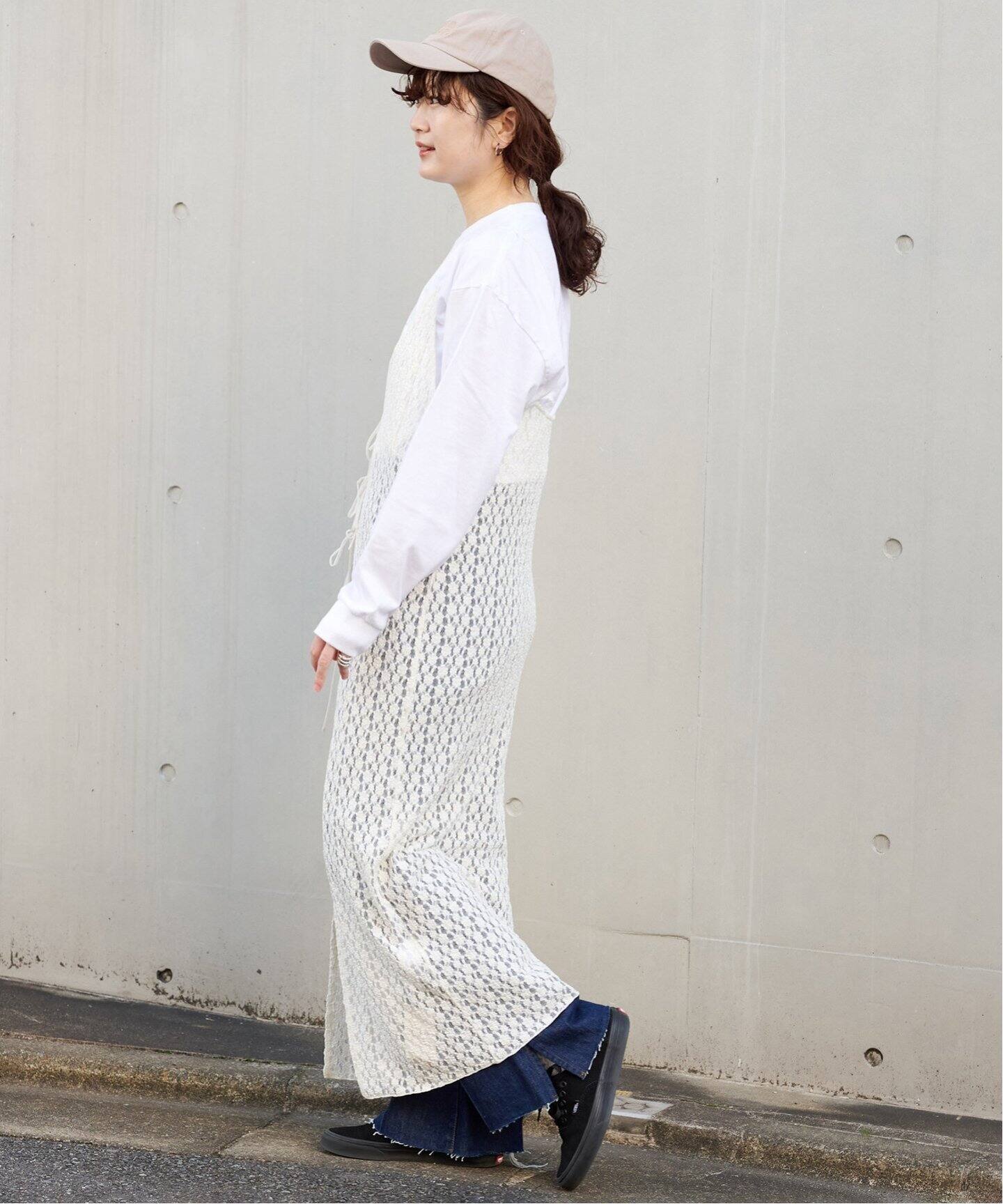 ストレッチレーススリップキャミワンピース（ワンピース）｜OUTDOOR 