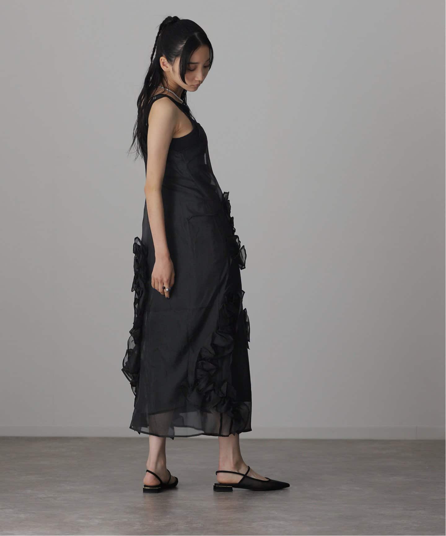 knuthMarf ワンピース layered tulle one piece
